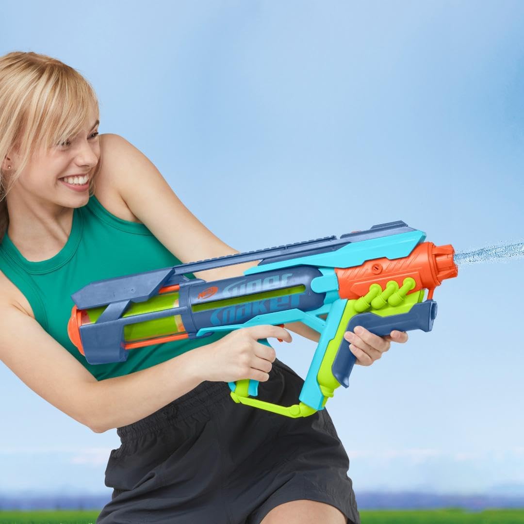 Hasbro Nerf Super Soaker Power Drench XL - Blaster ad Acqua - immagine 4