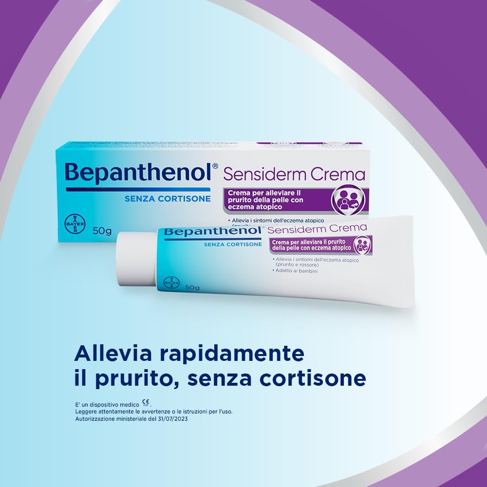 Bepanthenol Sensiderm Crema Idratante 50g - immagine 2