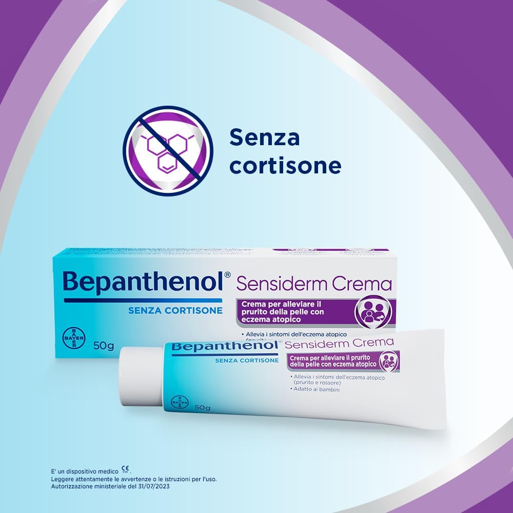 Bepanthenol Sensiderm Crema Idratante 50g - immagine 3
