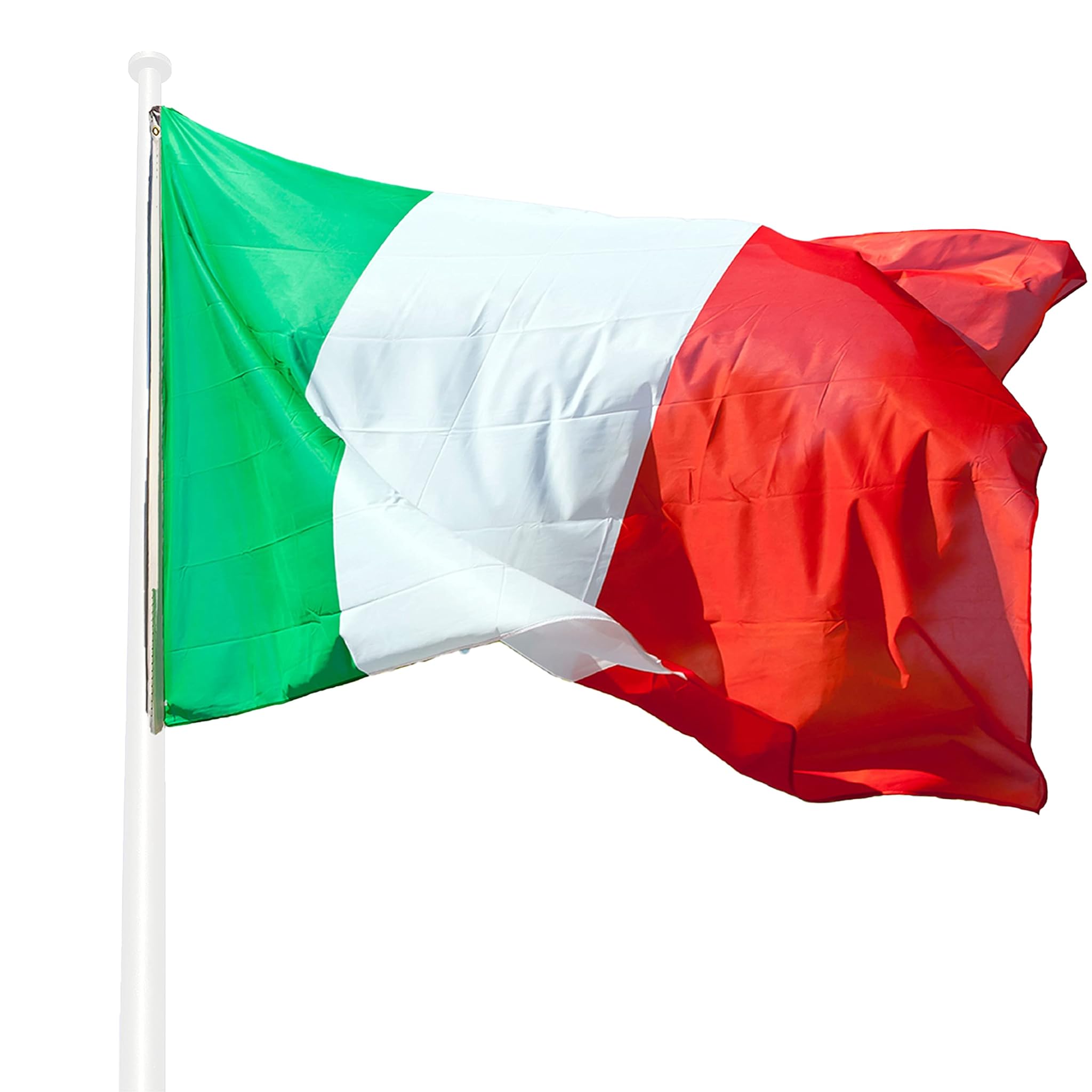 Bandiera Italia Tricolore 150x90 cm in Poliestere Nautico