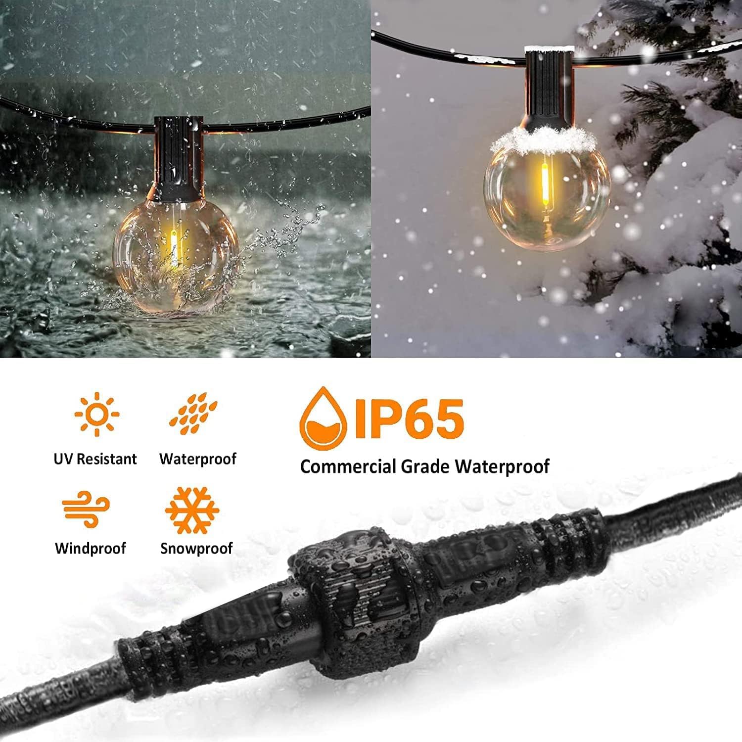 Yowin Prolunga Luci Natale 6M 2 Pin Maschio/Femmina - immagine 6