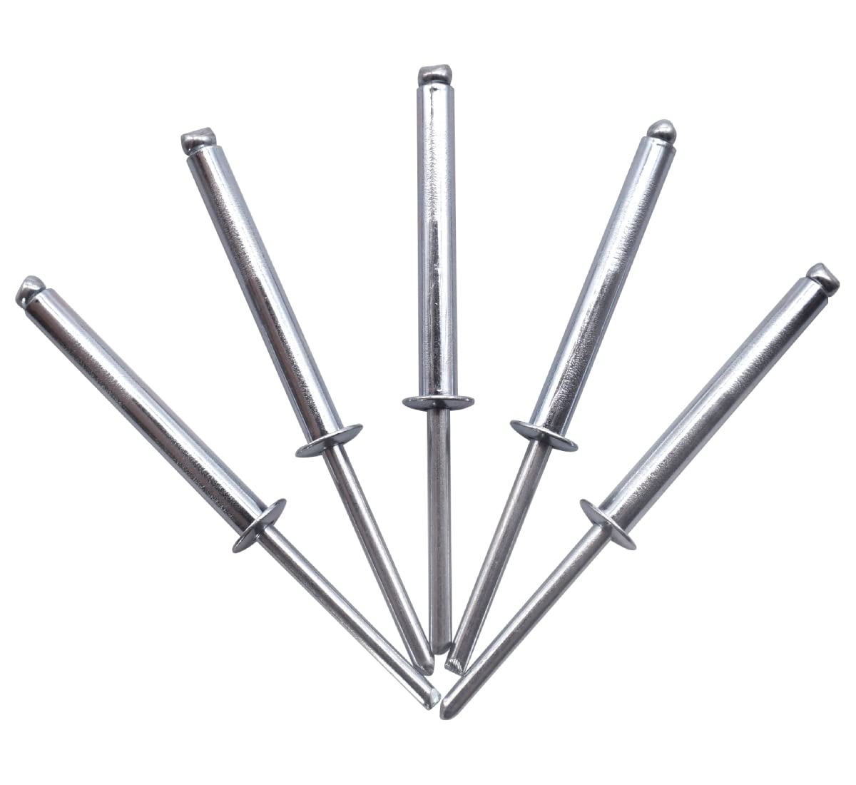 Rivetti Ciechi 5,0 x 40 mm, Testa a Cupola Aperta (200 pz)