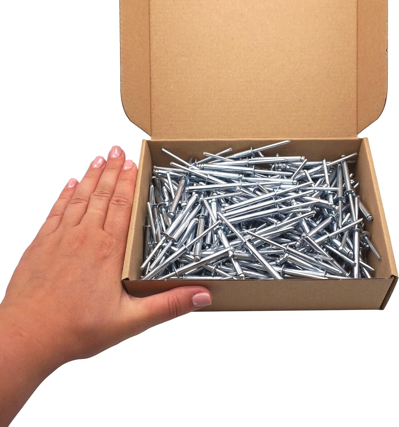 Rivetti Ciechi 5,0 x 40 mm, Testa a Cupola Aperta (200 pz) - immagine 4