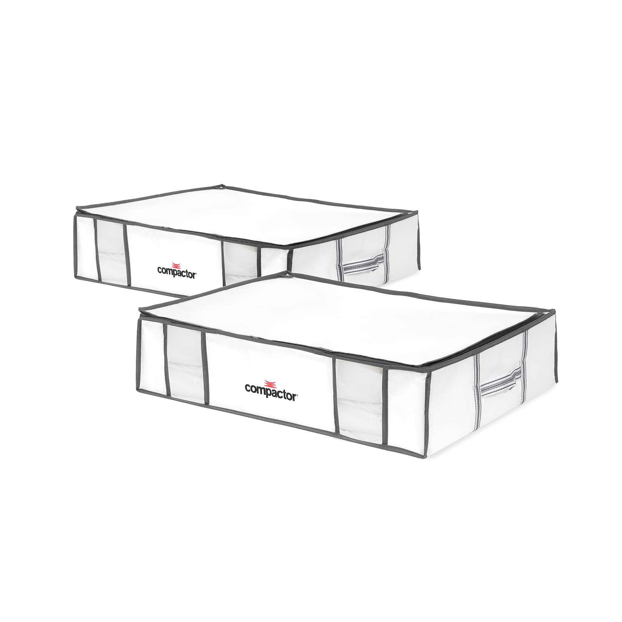 Compactor Set di 2 Scatole Compattatrici 3D Semi-Rigide LIFE Taglia L Bianche