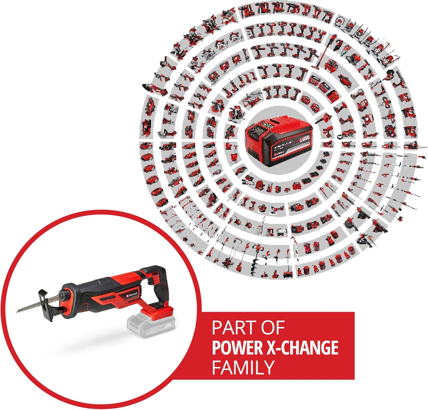 Einhell Sega universale a batteria TE-AP 18/26 Li-Solo - immagine 2