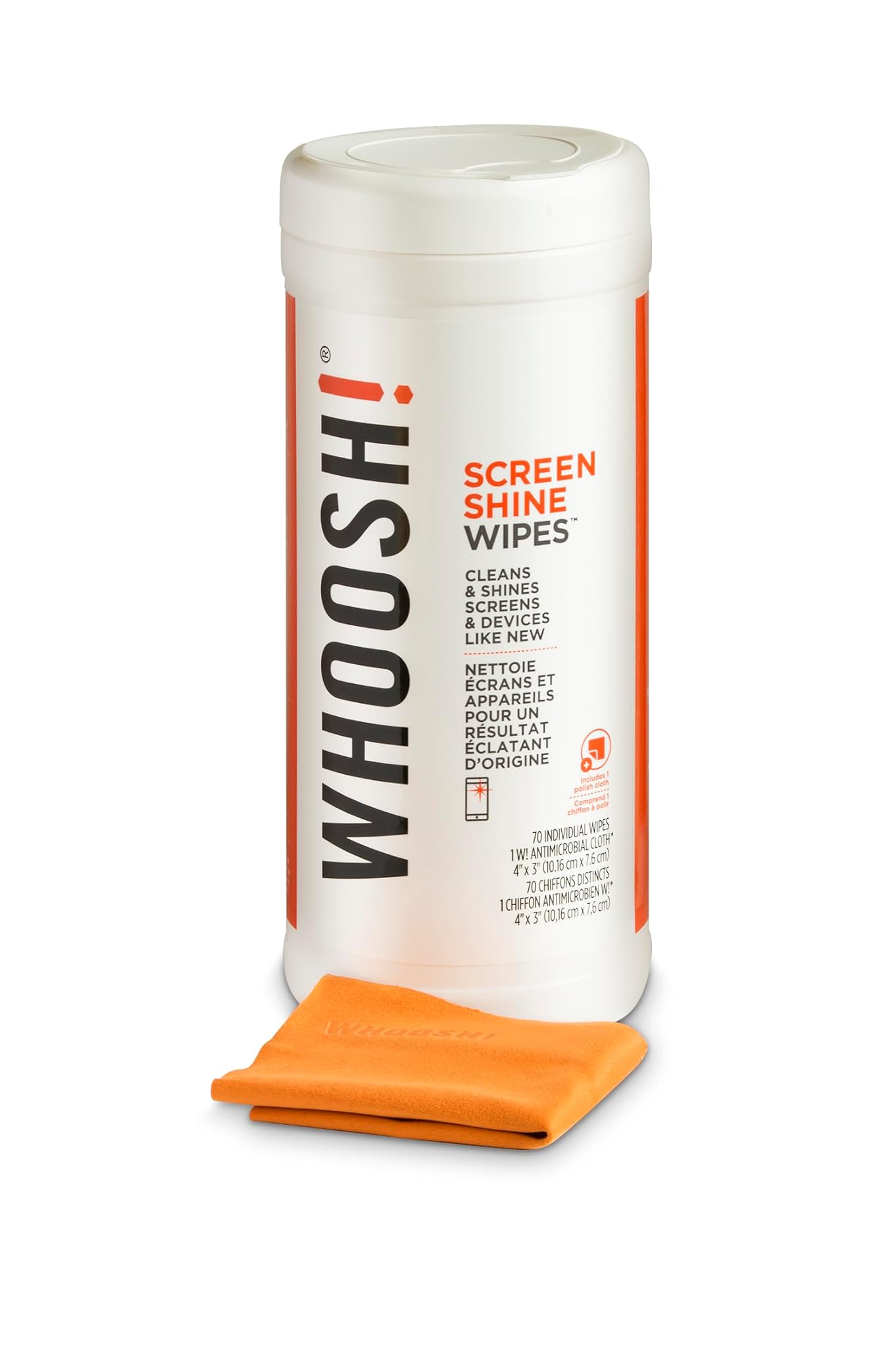 Whoosh! Screen Shine 70 Salviette Schermo