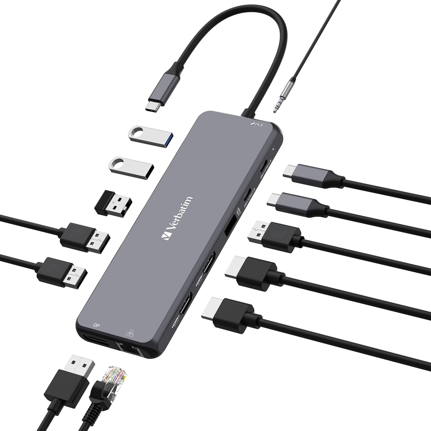 Verbatim Hub USB C 13 in 1 Multiporta - immagine 5