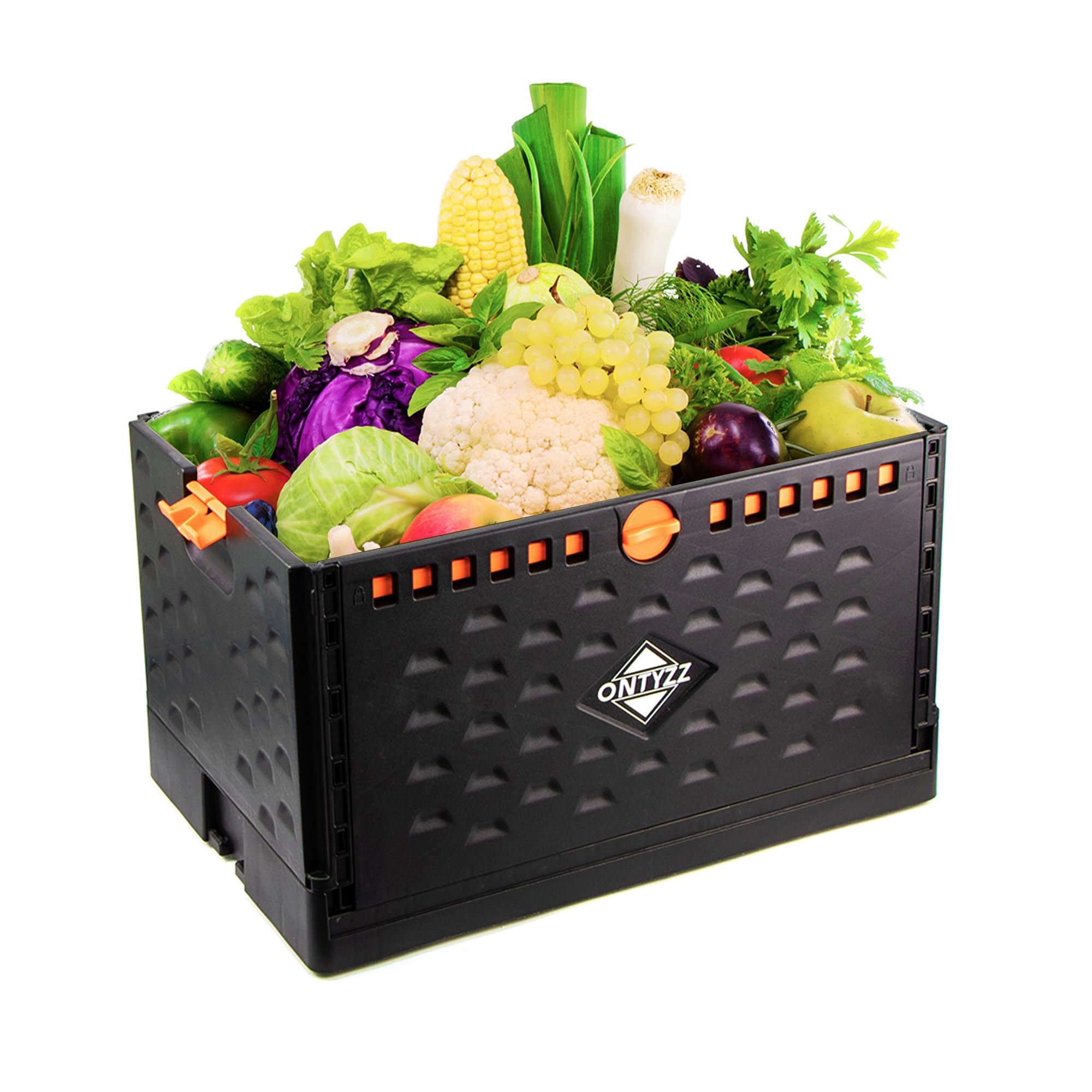 Cassa Pieghevole in Plastica 60L, 34x36x56CM