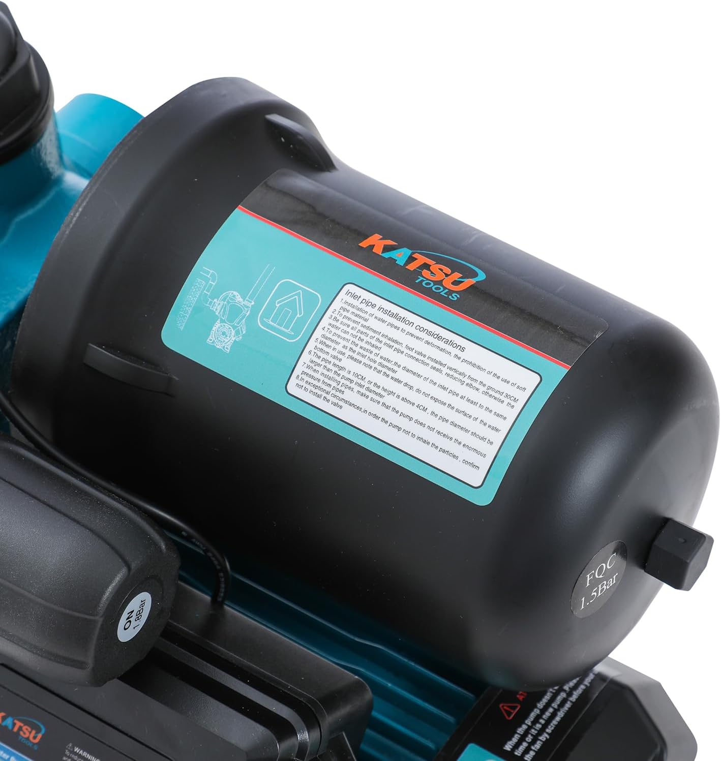 KATSU Pompa Booster Acqua 370W Autoadescante - immagine 6