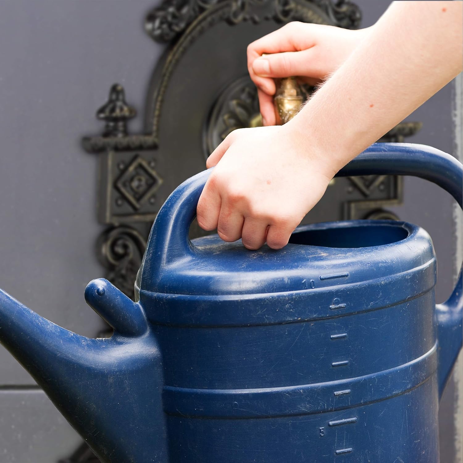 Relaxdays Fontana XL Antica a Parete, Bianca - immagine 3