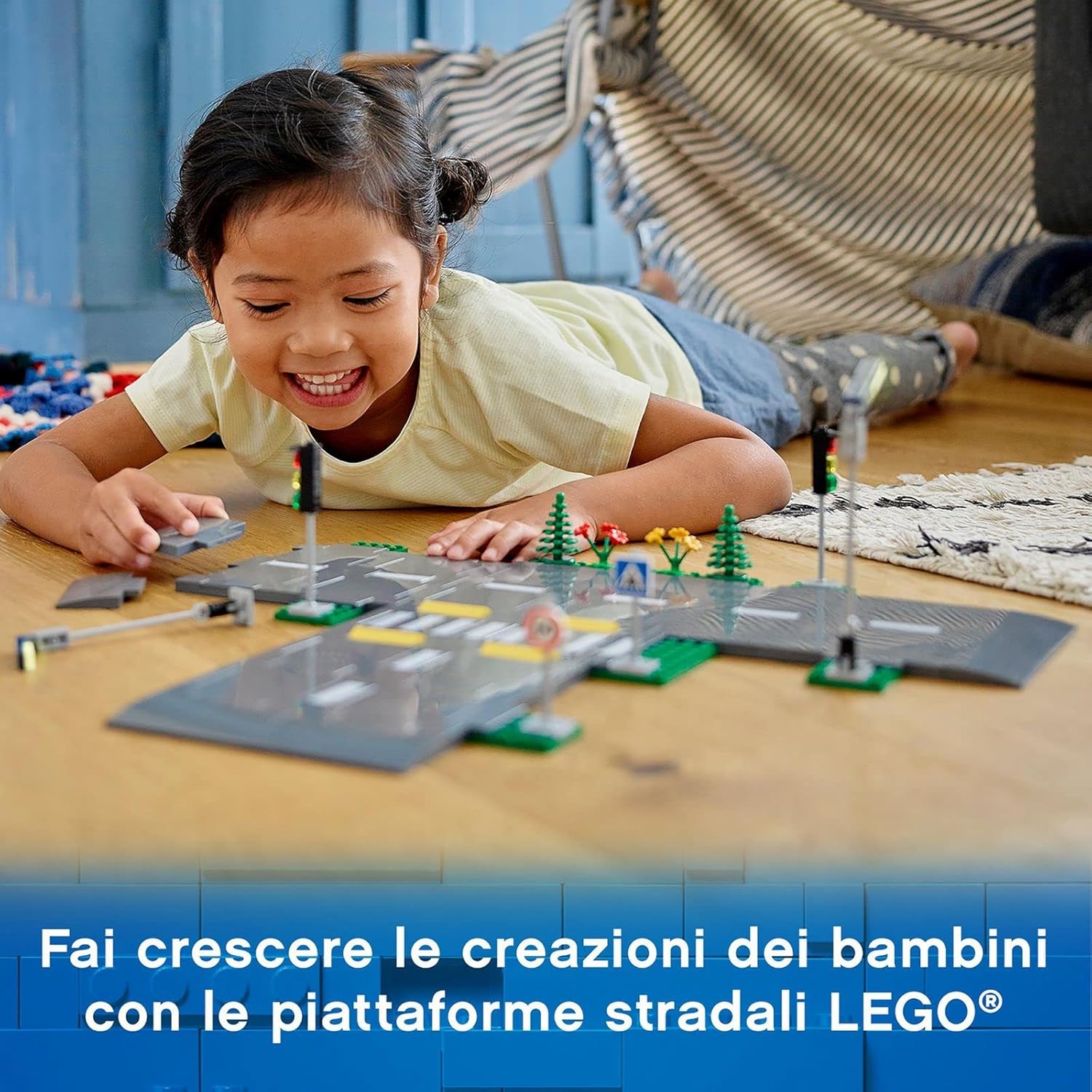 Lego City Piattaforme Stradali con Lampioni e Semafori - immagine 2