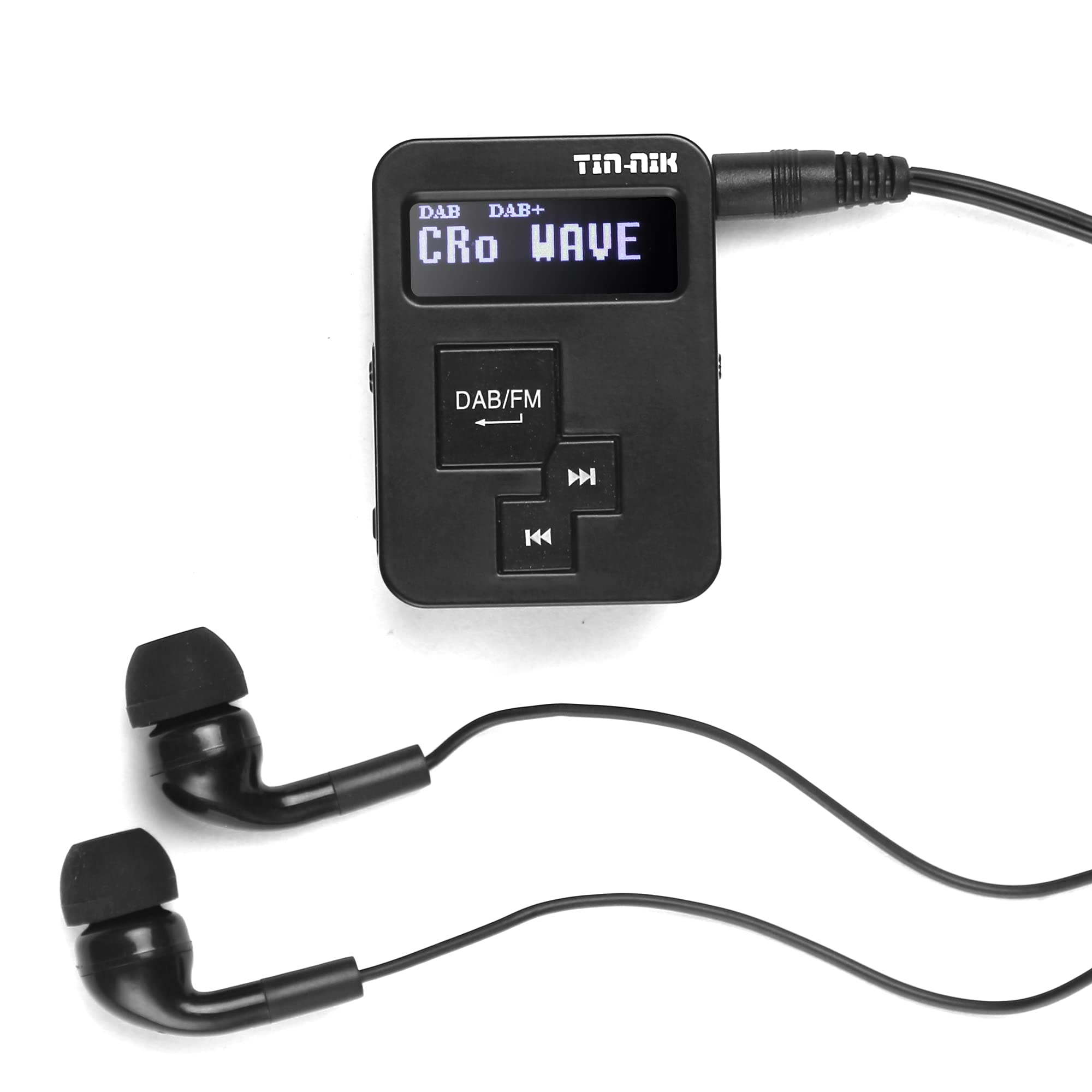 Tin-Nik DAB-379 - Radio Digitale Portatile DAB+/FM Mini