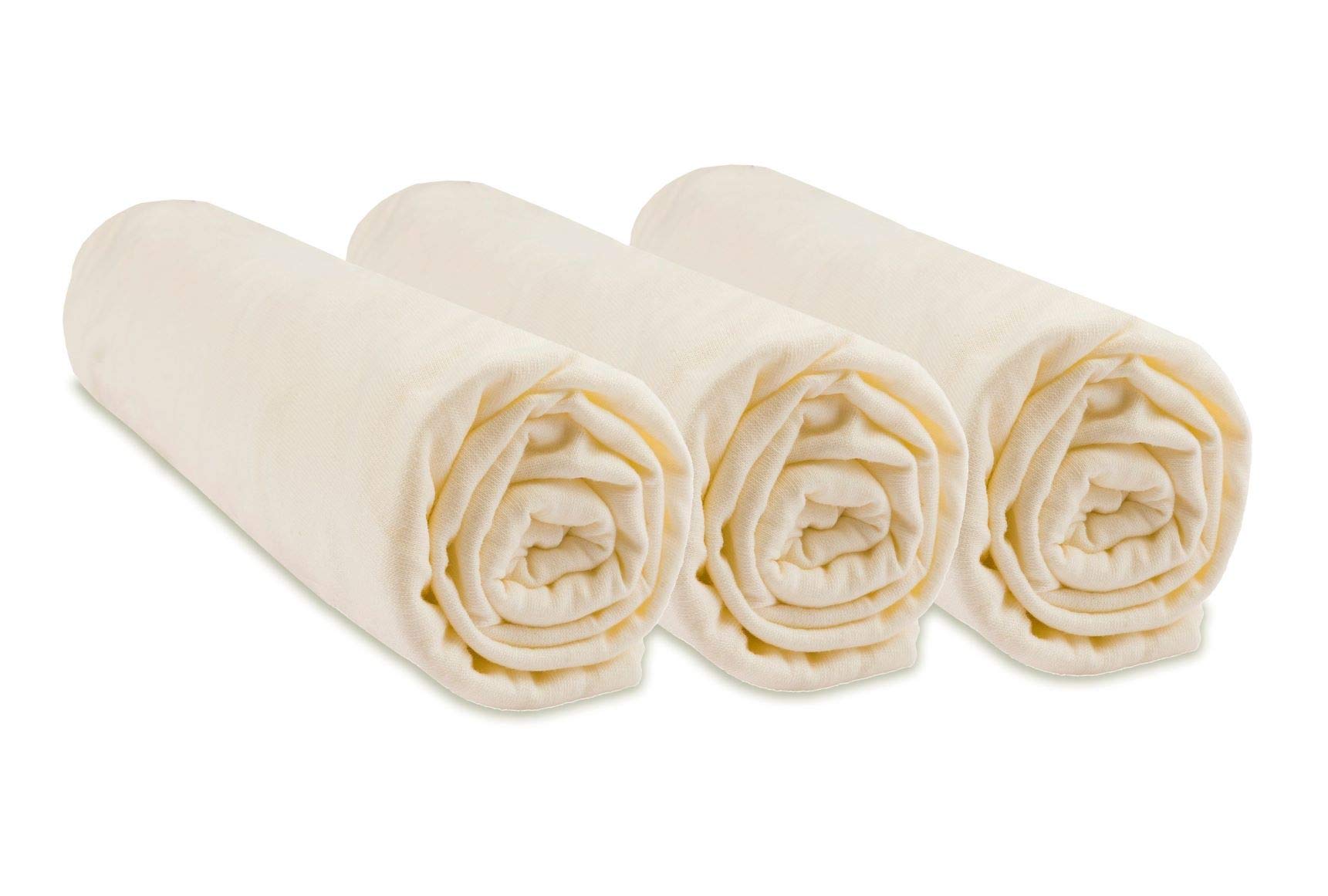 Draps housse Coton Bio per lit bébé 70x140 (3 pezzi)