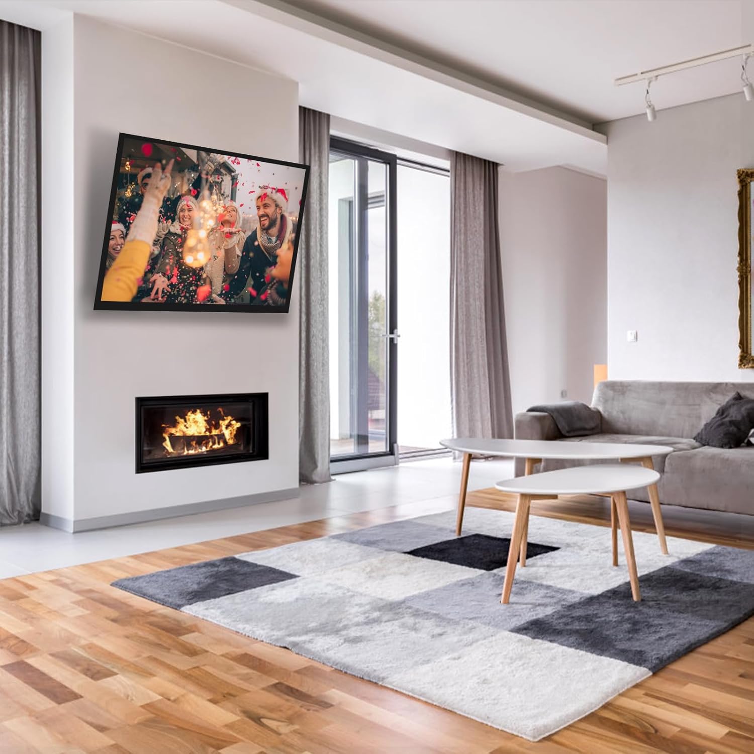 Perlegear Supporto TV Parete Inclinabile 26"-65" - immagine 6