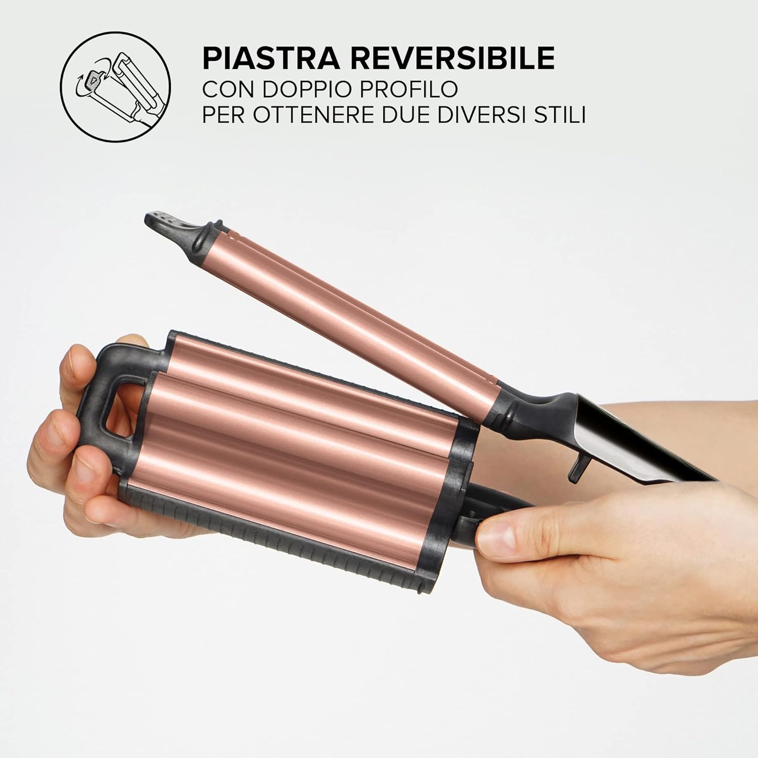 Bellissima Imetec My Pro Beach Waves GT20 400 - Piastra Capelli - immagine 3