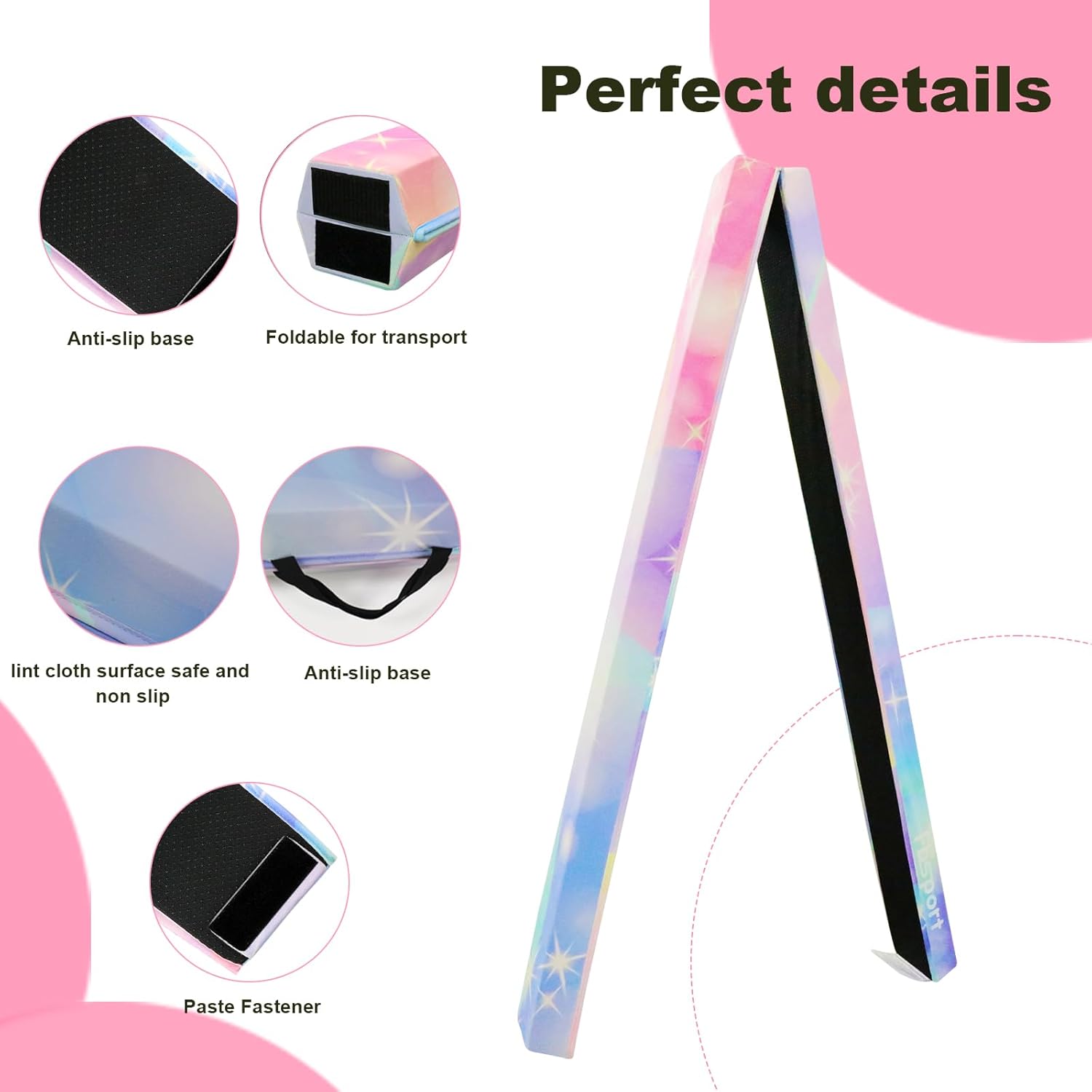 FBSPORT Trave Ginnastica Artistica Pieghevole - immagine 3