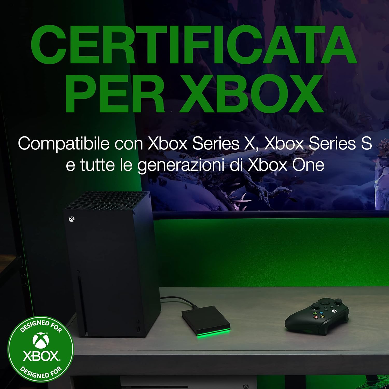 Seagate Game Drive for Xbox 2TB - Unità Esterna - immagine 3