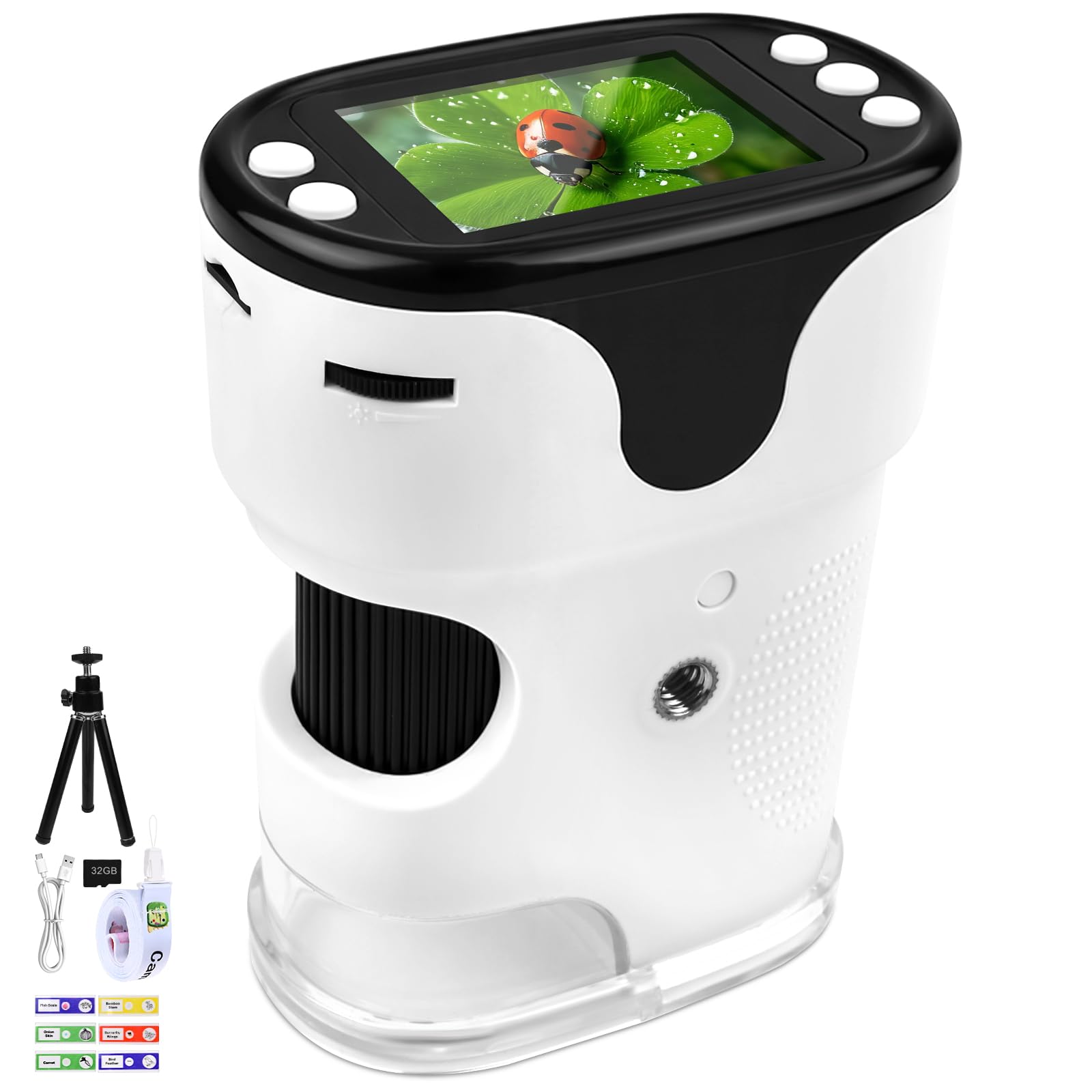 Microscopio Digitale Portatile 1000X per Bambini