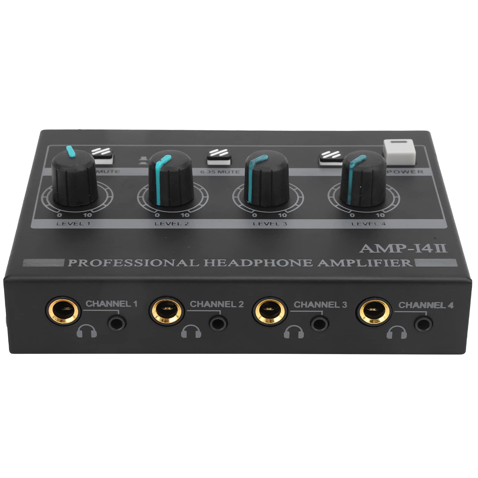 Amplificatore per Cuffie 4 Canali Splitter Amp Monitor
