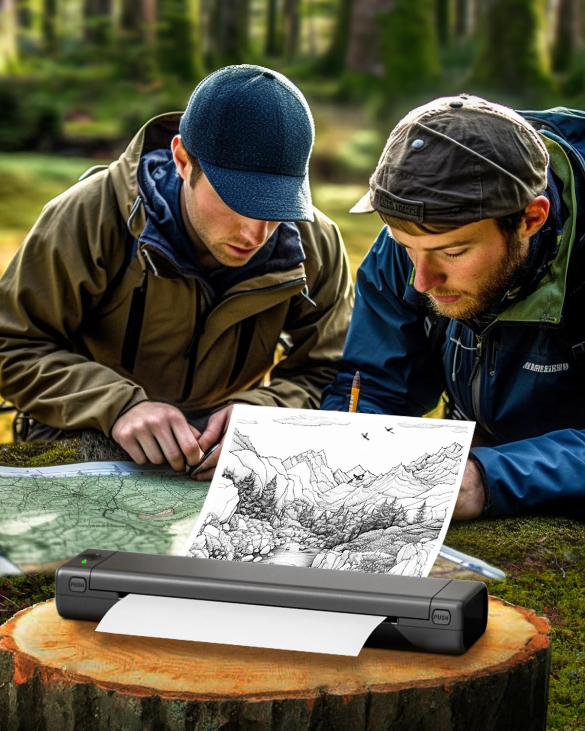 Phomemo M08F Stampante Termica A4 Portatile - immagine 5