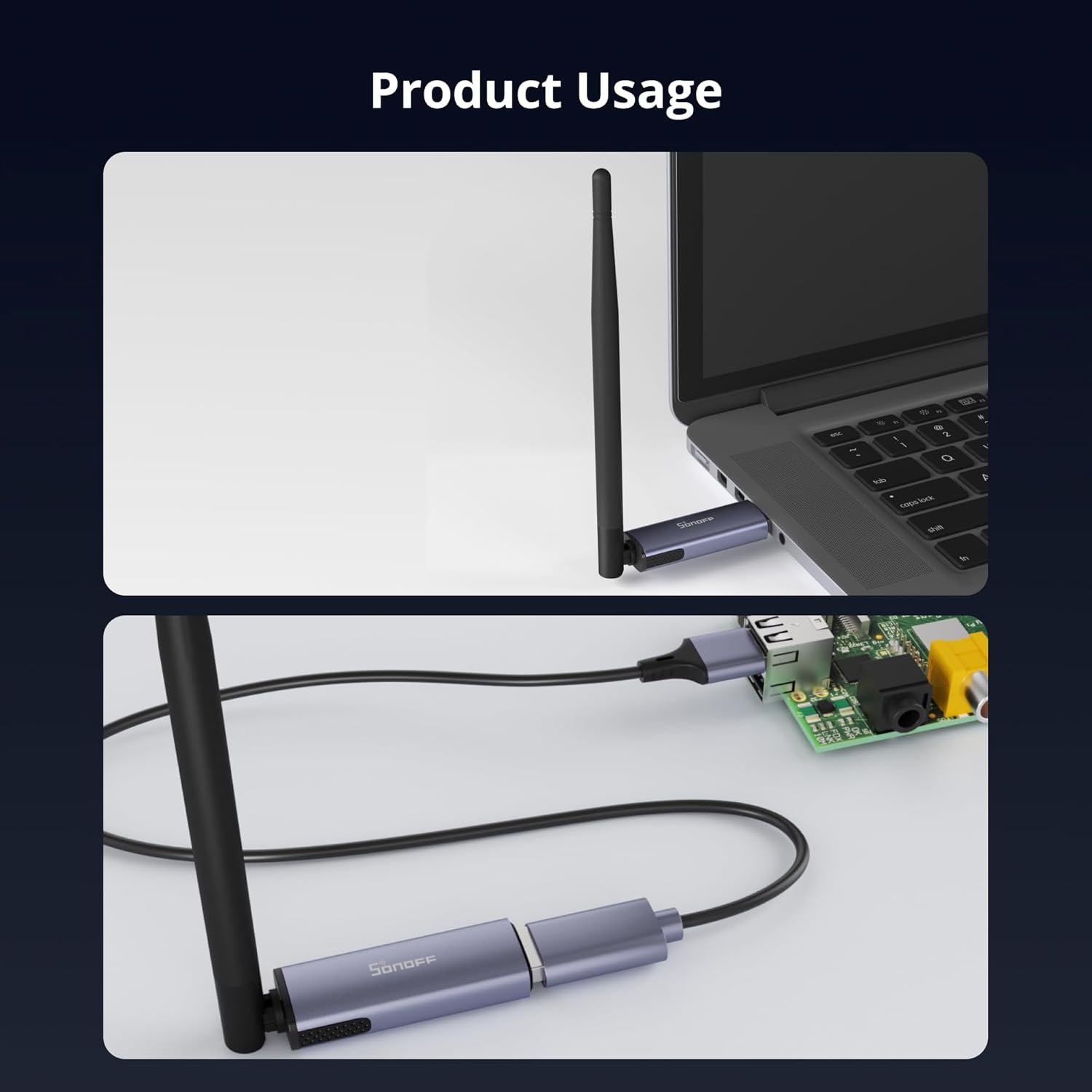 Sonoff Zigbee 3.0 USB Dongle Plus MG24 Gateway - immagine 4