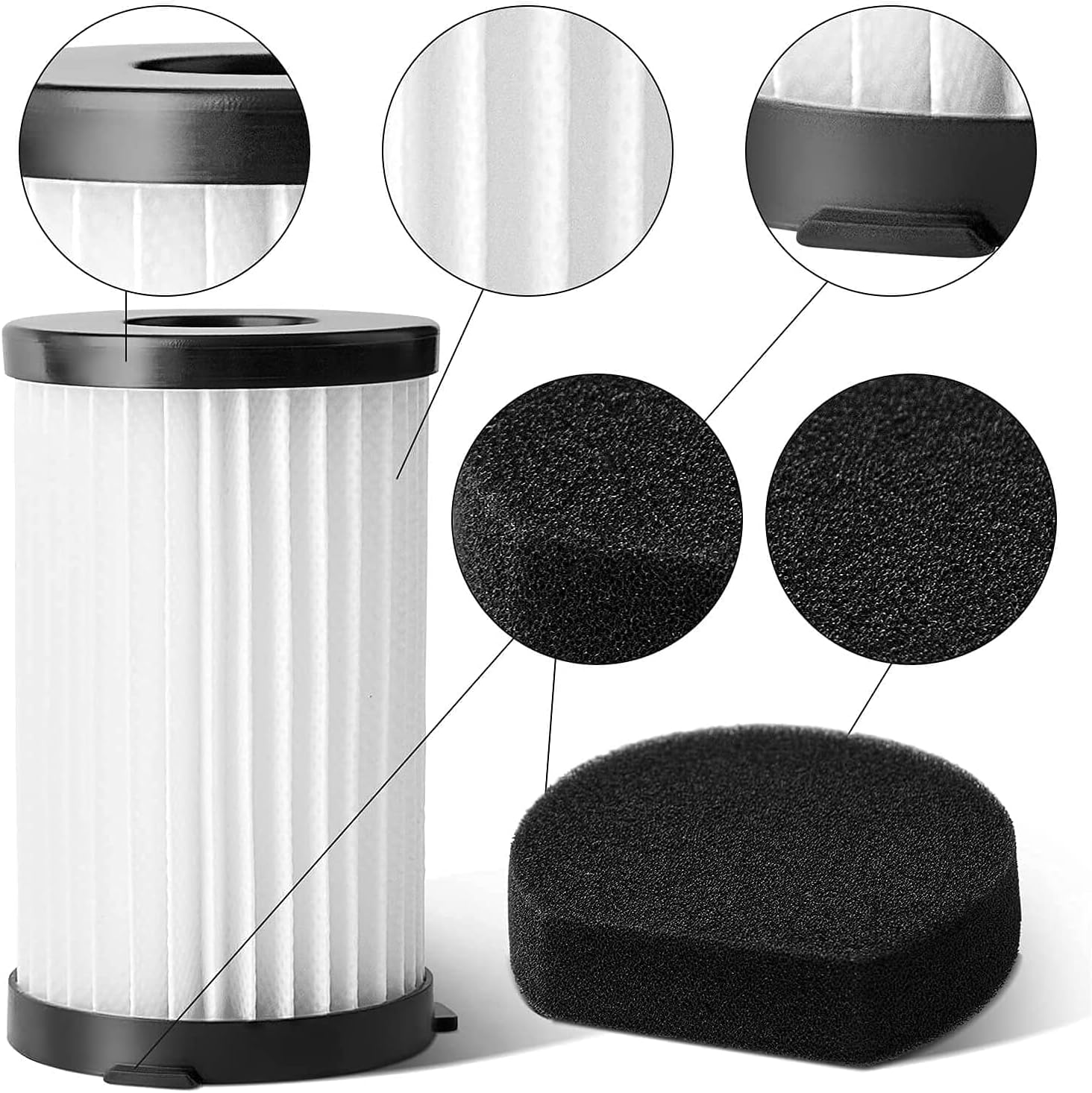 Filtri e Spugne per Aspirapolvere Ariete Handyforce - immagine 3