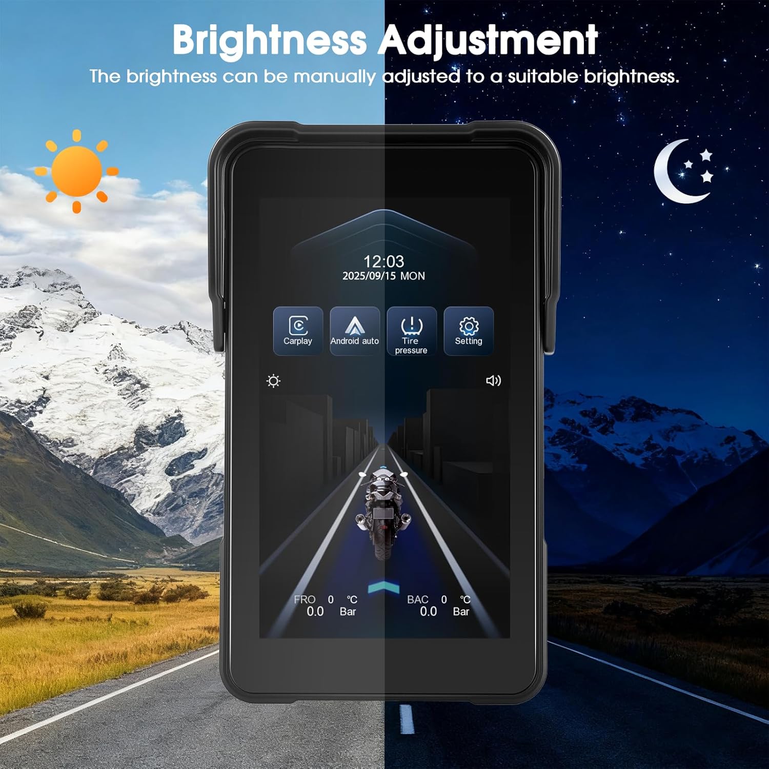 Navigatore Moto Motorsi CarPlay Android Auto Wireless - immagine 6