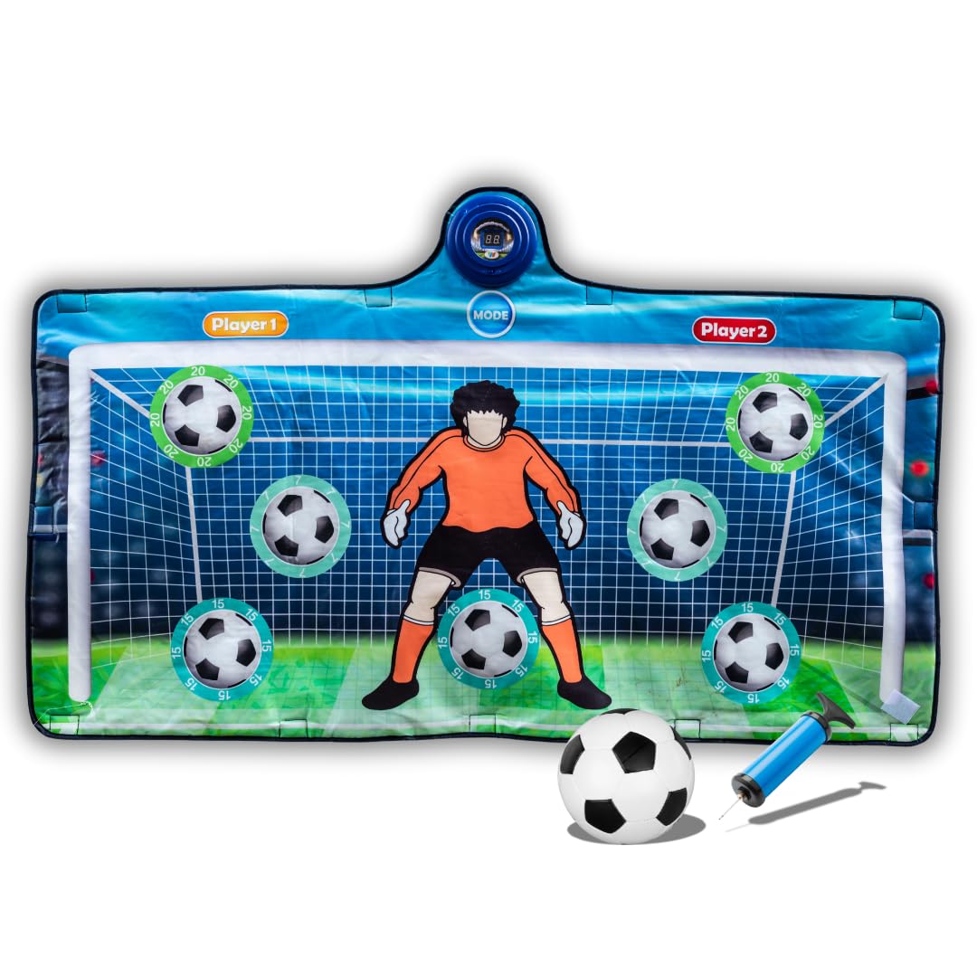 Arzom Tappetino da Calcio Elettronico con Contatore Punti