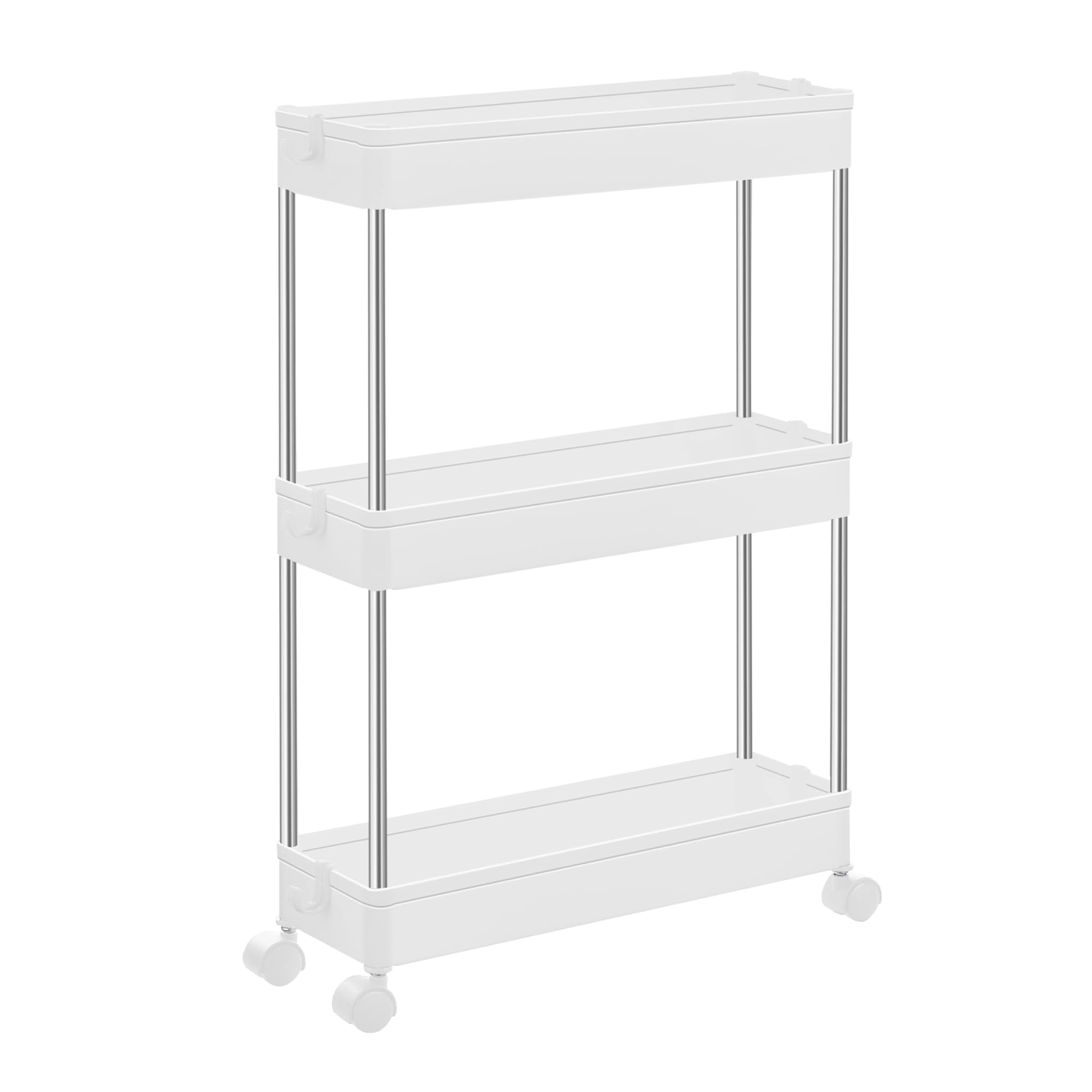 Songmics Carrello Portaoggetti 3 Livelli con Ruote