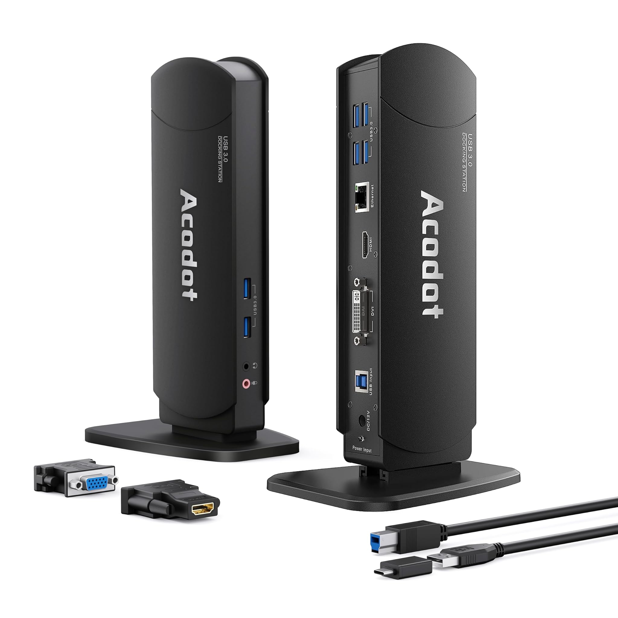 Acodot Docking Station Universale USB 3.0 per Laptop