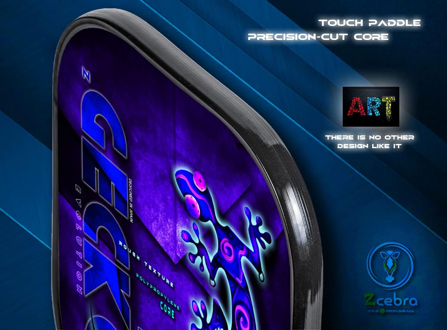 Zcebra Racchetta da Pickleball Composite ZGECKO - immagine 5