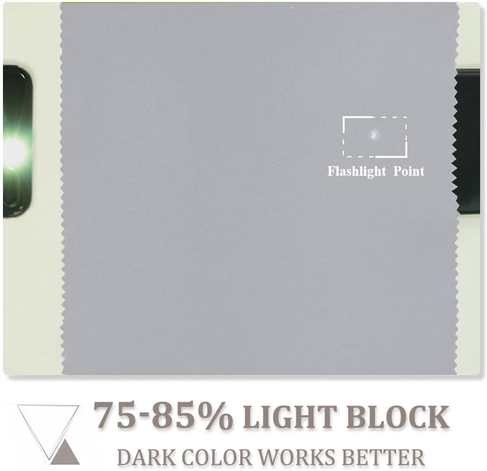 Pony Dance Tende Oscuranti Moderne 2 Pezzi, Grigio Chiaro - immagine 7