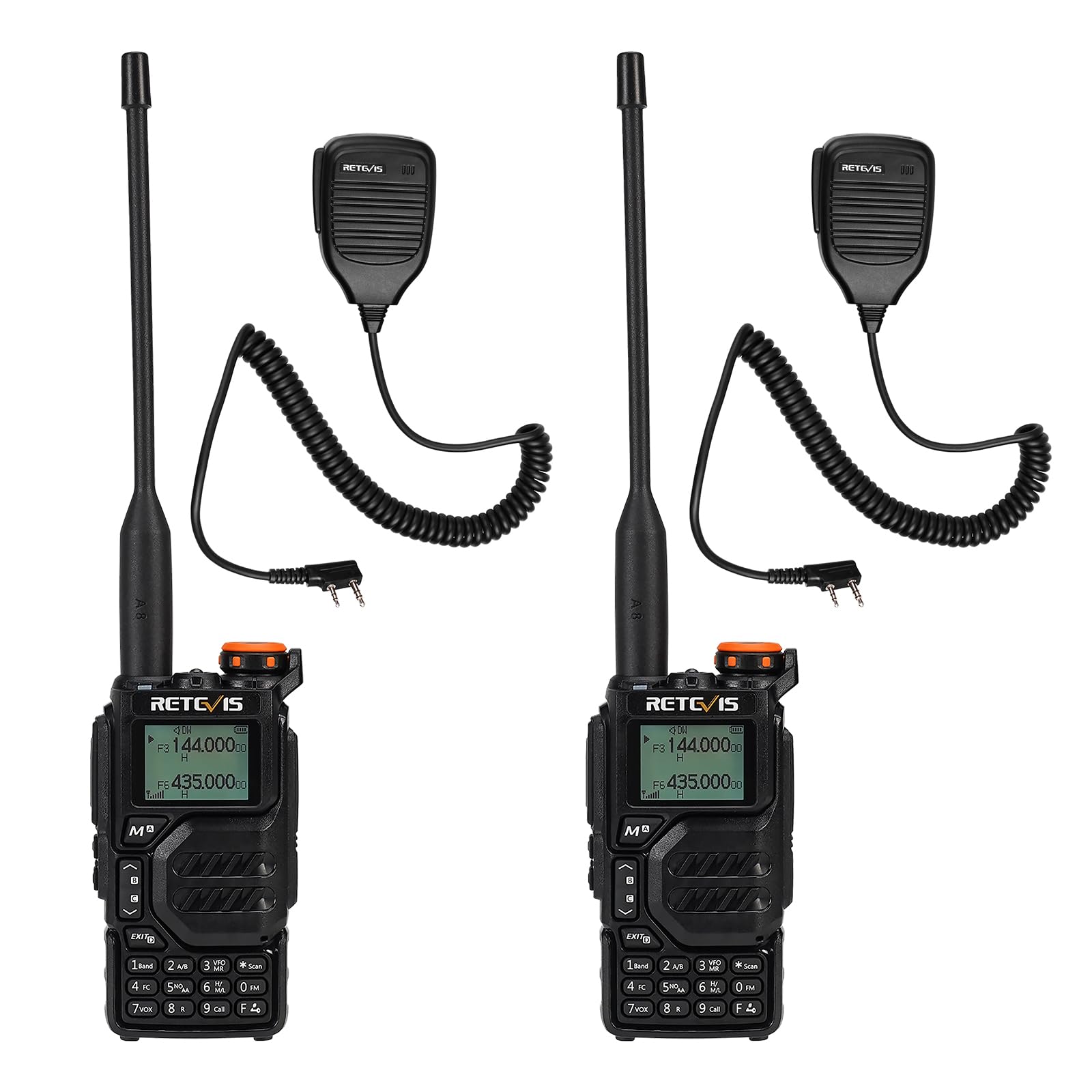 Retevis RA79 Walkie Talkie Dual Band (2 Pezzi)