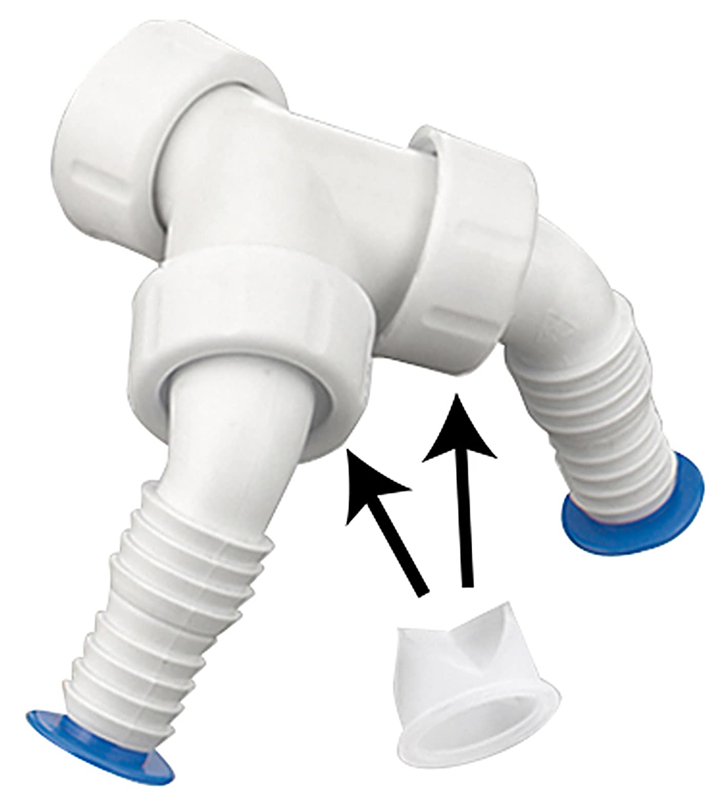 Tecuro 'Save' Valvola a Doppia Porta 45°