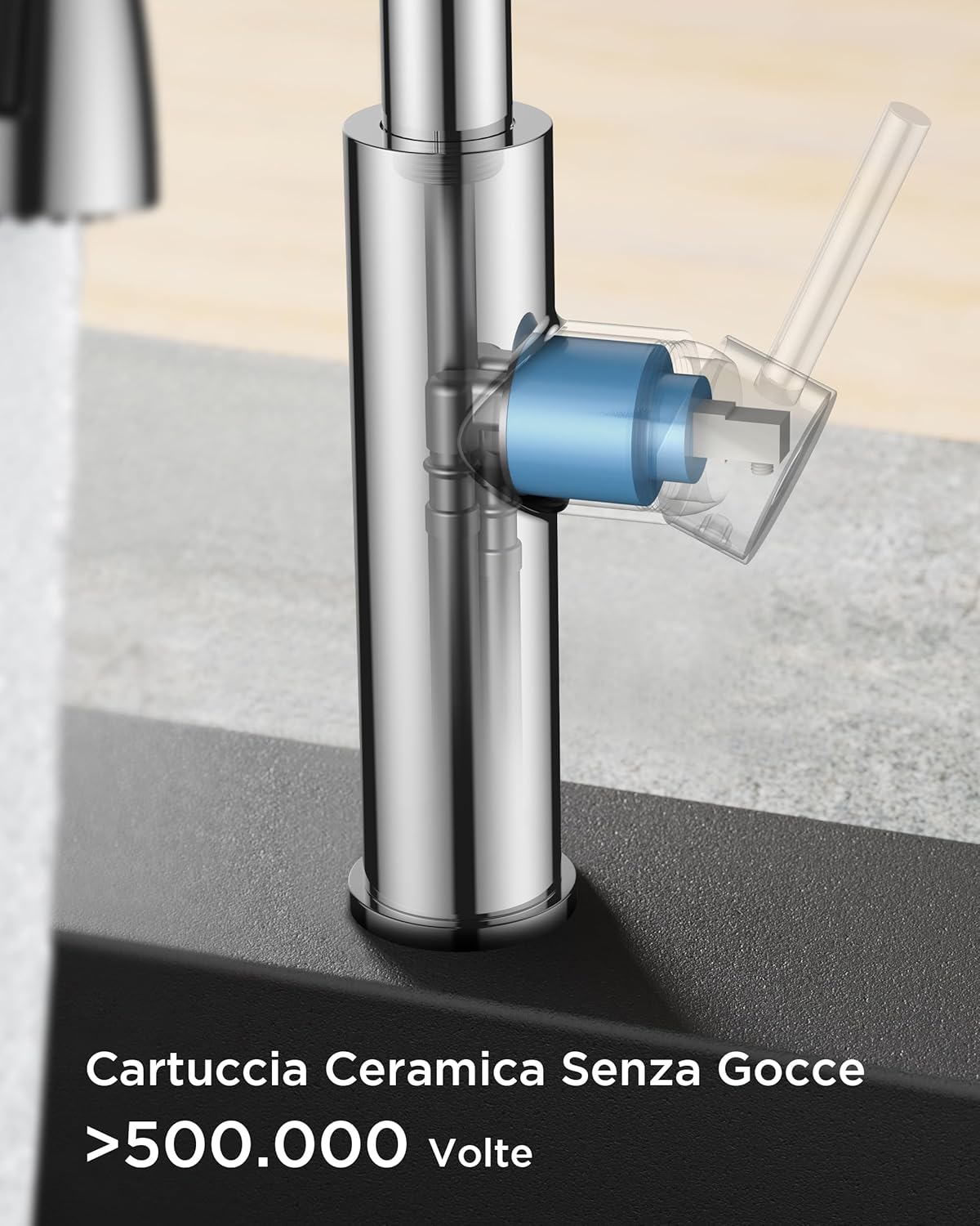 Forious Rubinetto Cucina con Doccetta Estraibile - immagine 8