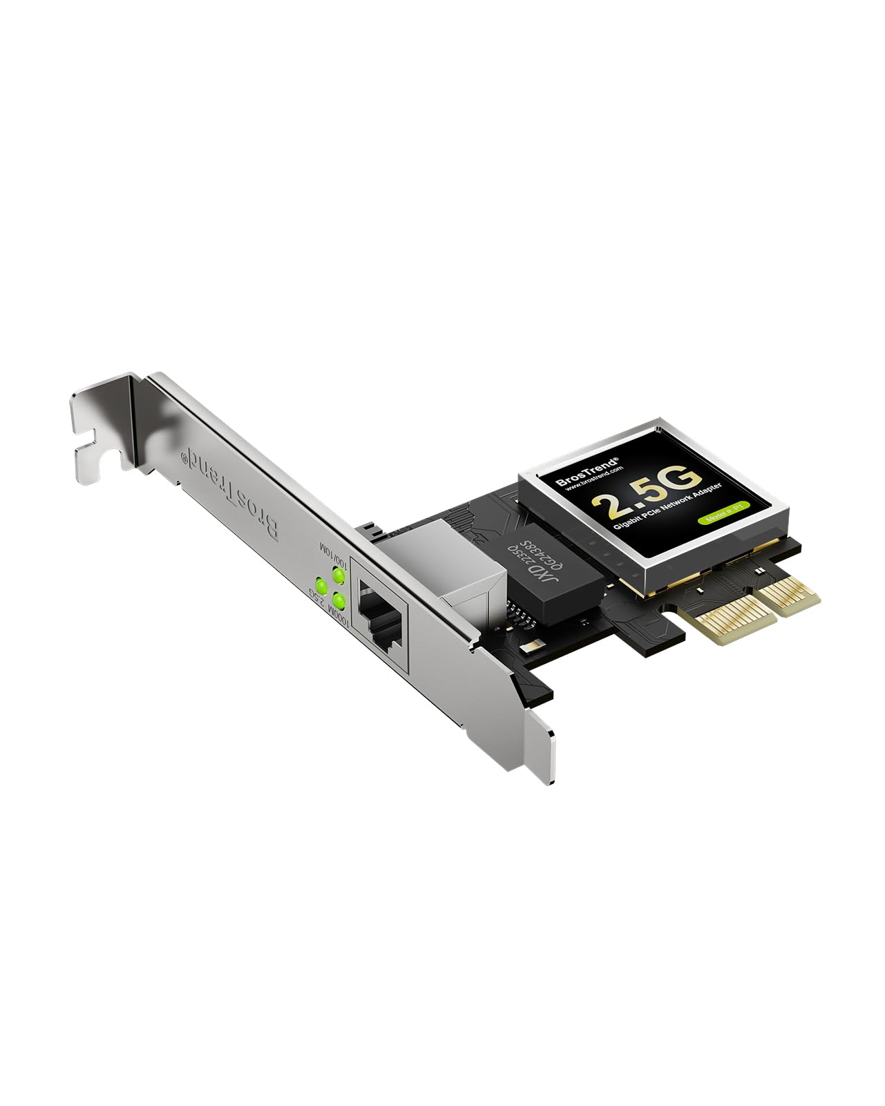 Brostrend PCIe Scheda di Rete 2.5 Gigabit