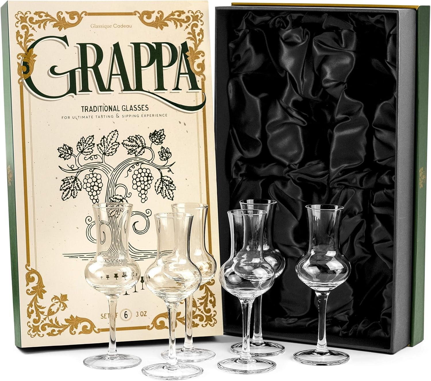 Bicchieri Cristallo per Grappa e Cordiale - Set da 6 - immagine 1