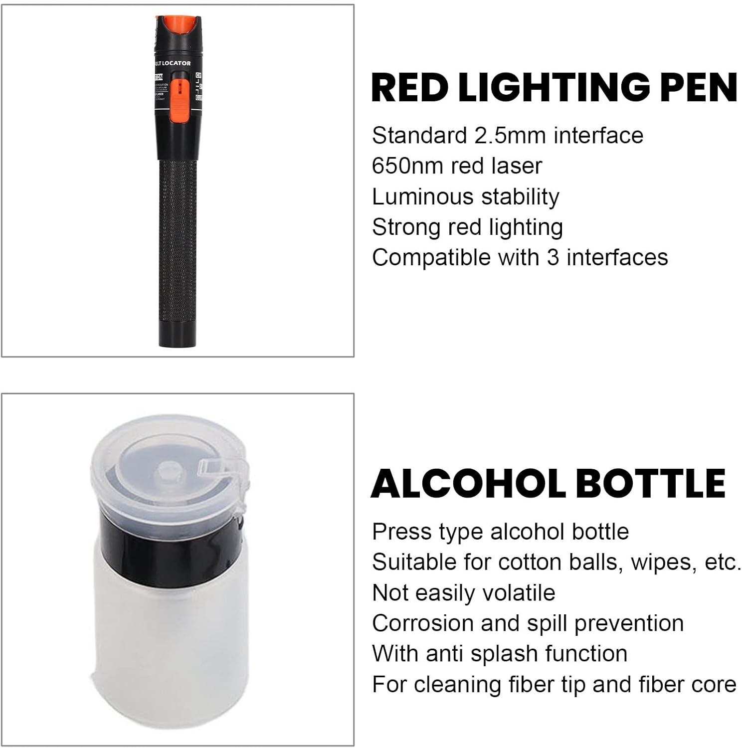 Kit Strumenti per Fibra Ottica FTTH 15 Pezzi - immagine 2