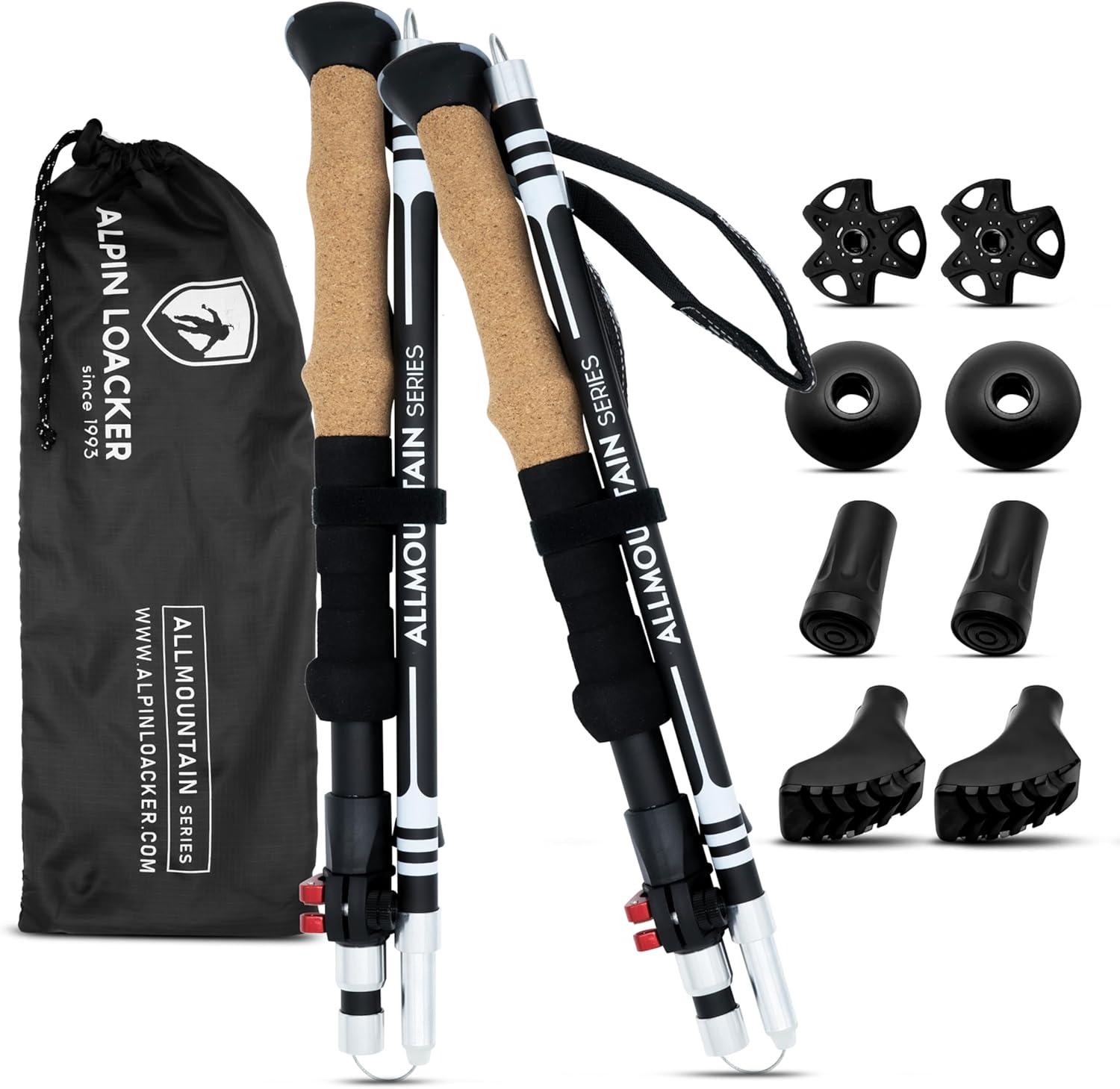 Alpin Loacker Bastoncini Trekking Carbonio o Alluminio - immagine 1