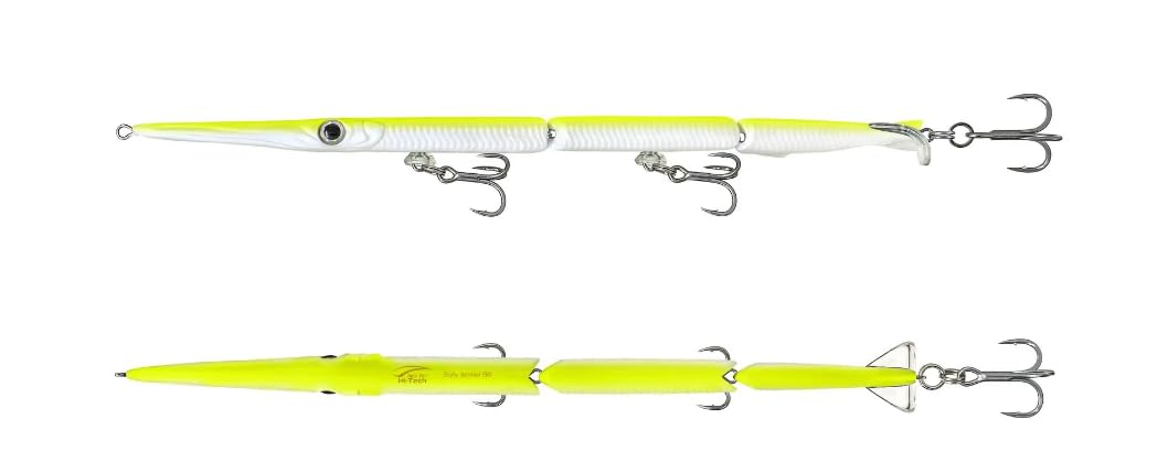 Stylo Jointed 150 Jack Fin color Yellow Fluo by Marlin Blue