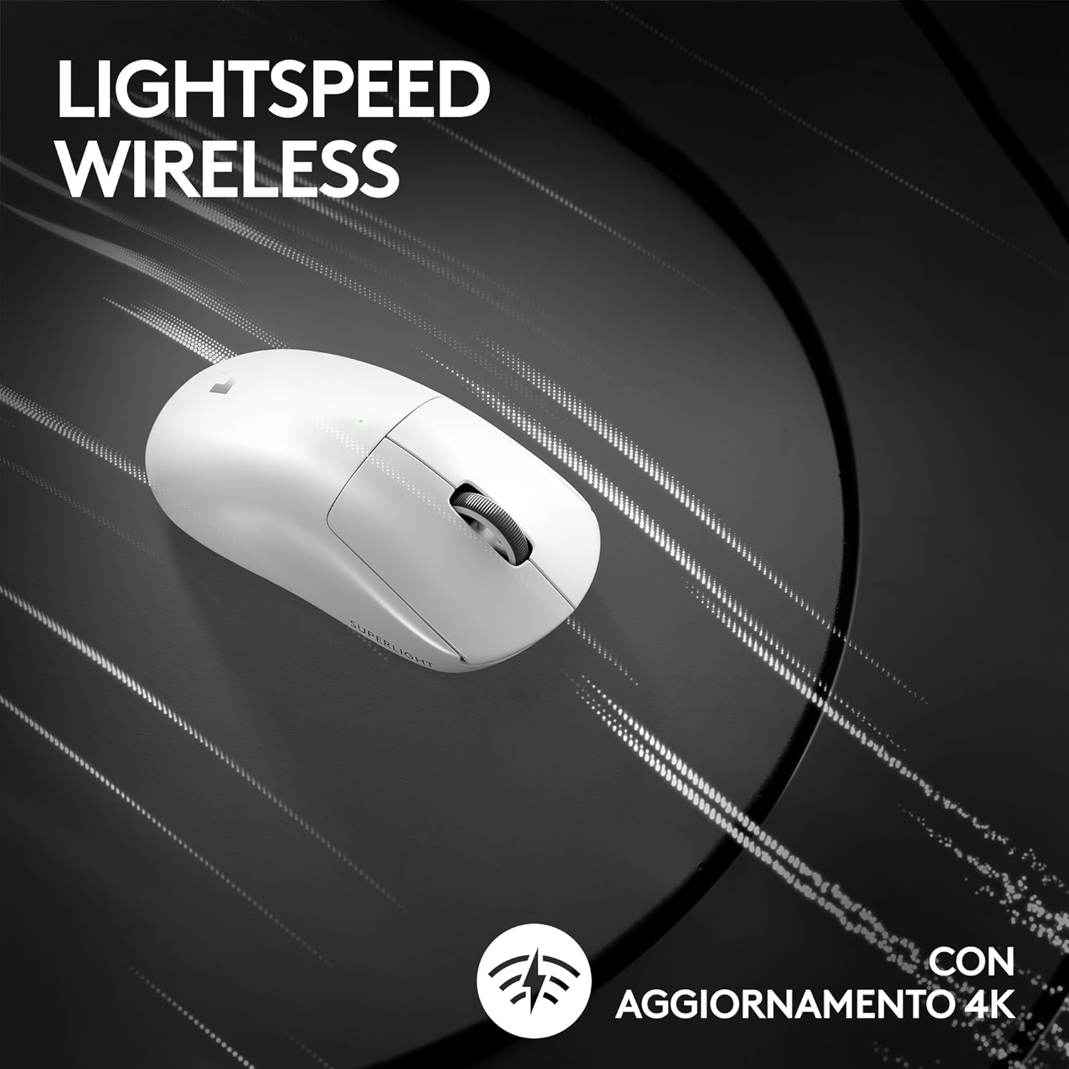 Logitech G PRO X SUPERLIGHT 2 LIGHTSPEED Mouse Gaming Bianco - immagine 6
