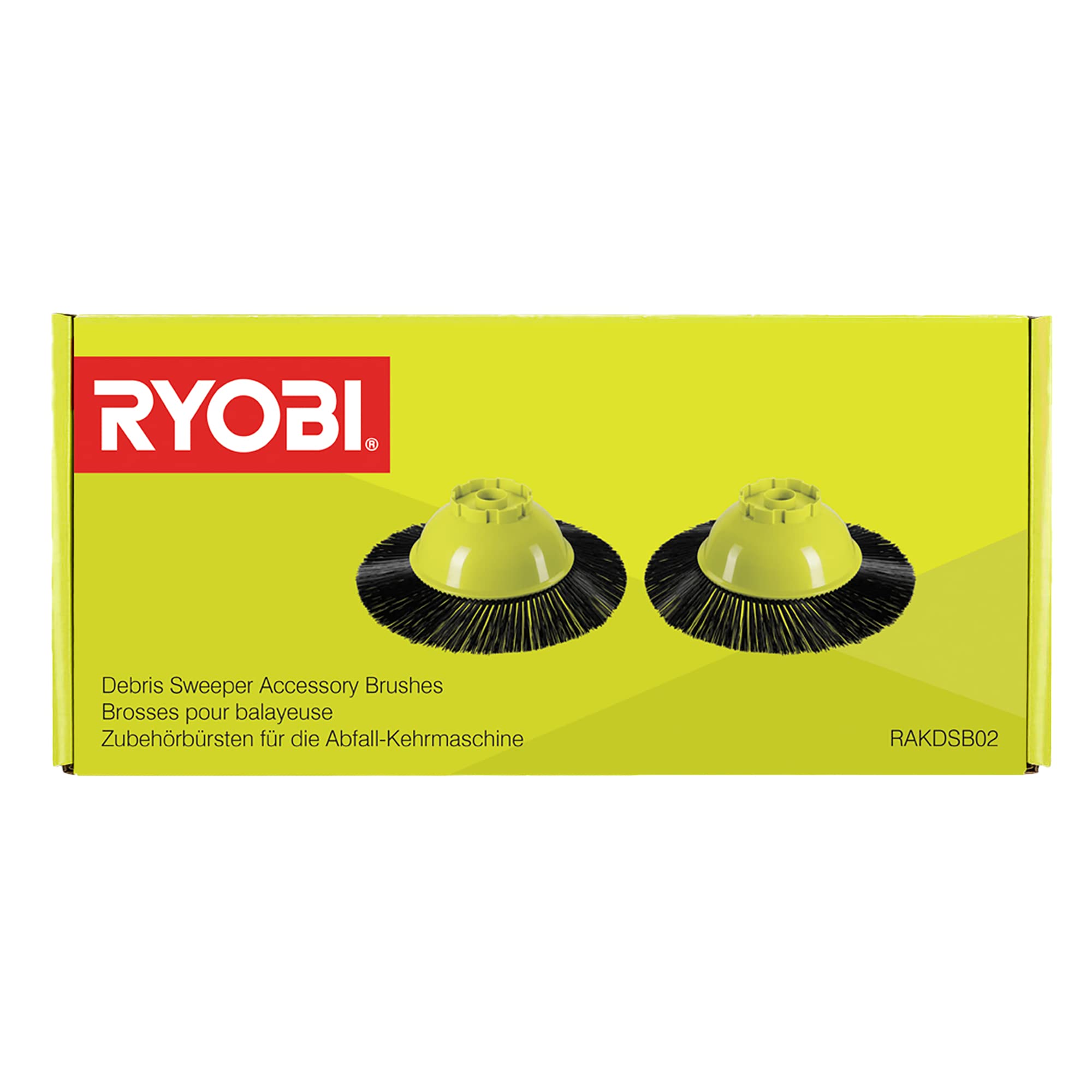 Ryobi RAKDSB02 Spazzole di ricambio per detriti (2 pezzi)