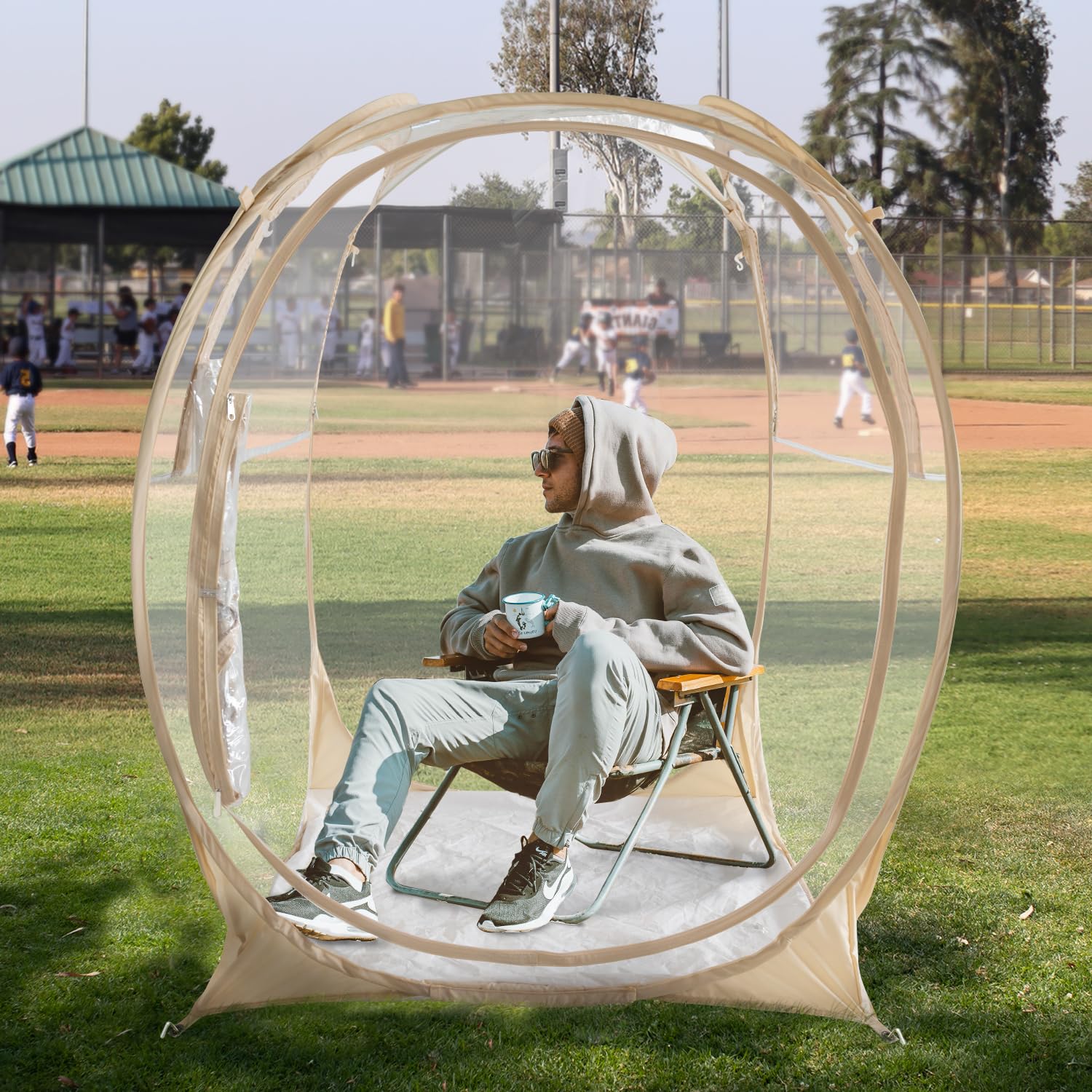 EighteenTek Tenda Sportiva a Bolle d'Aria per 4-6 Persone