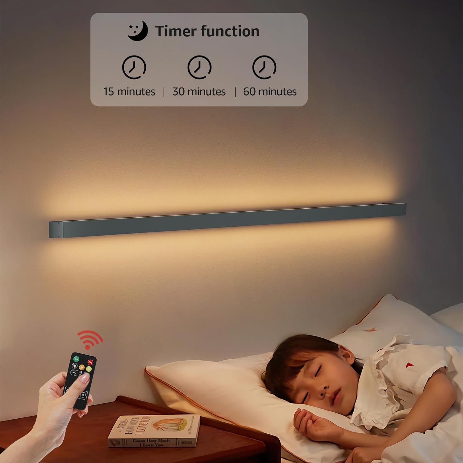 Klighten Lampada da Parete LED 8W Dimmerabile, Antracite - immagine 6