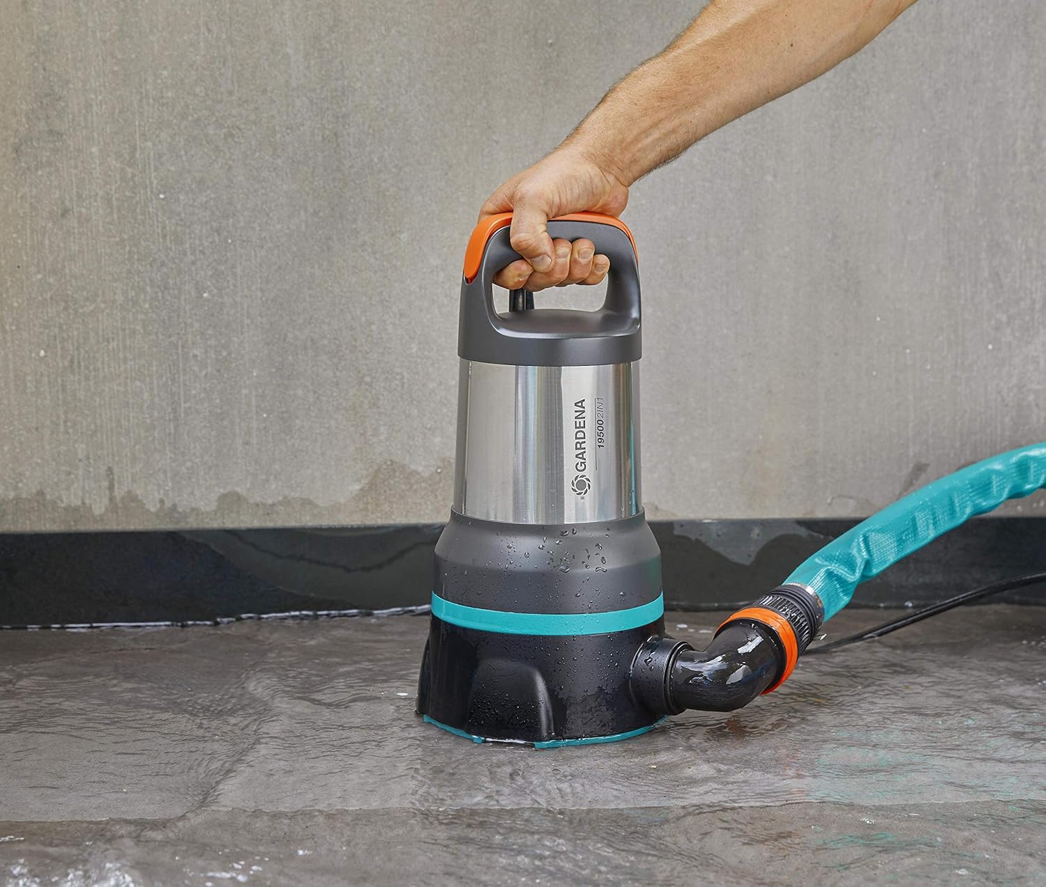 GARDENA Pompa Sommersa Aquasensor 19500 l/h, 860W - immagine 6