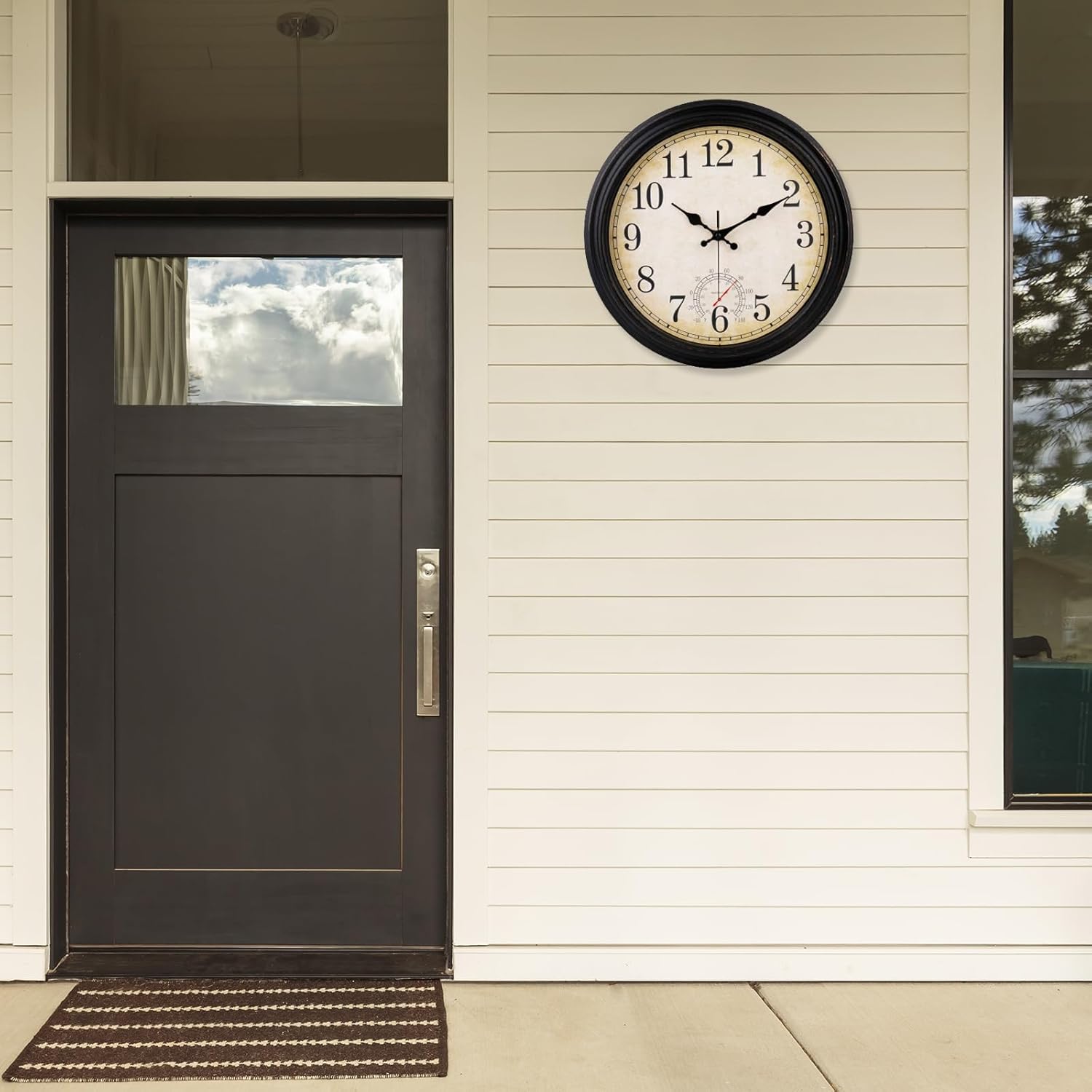 Orologio da Parete per Esterni 40cm, Bronzo - immagine 3