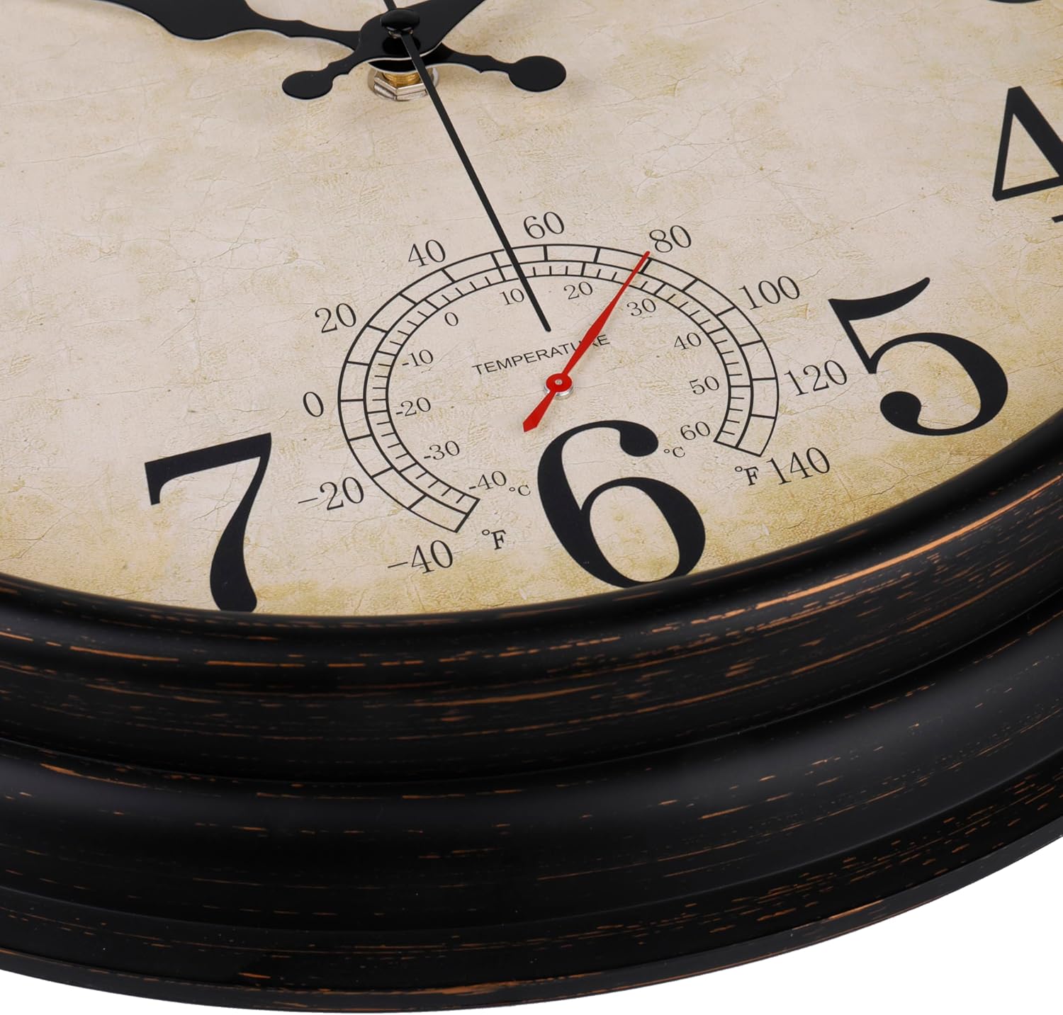 Orologio da Parete per Esterni 40cm, Bronzo - immagine 4