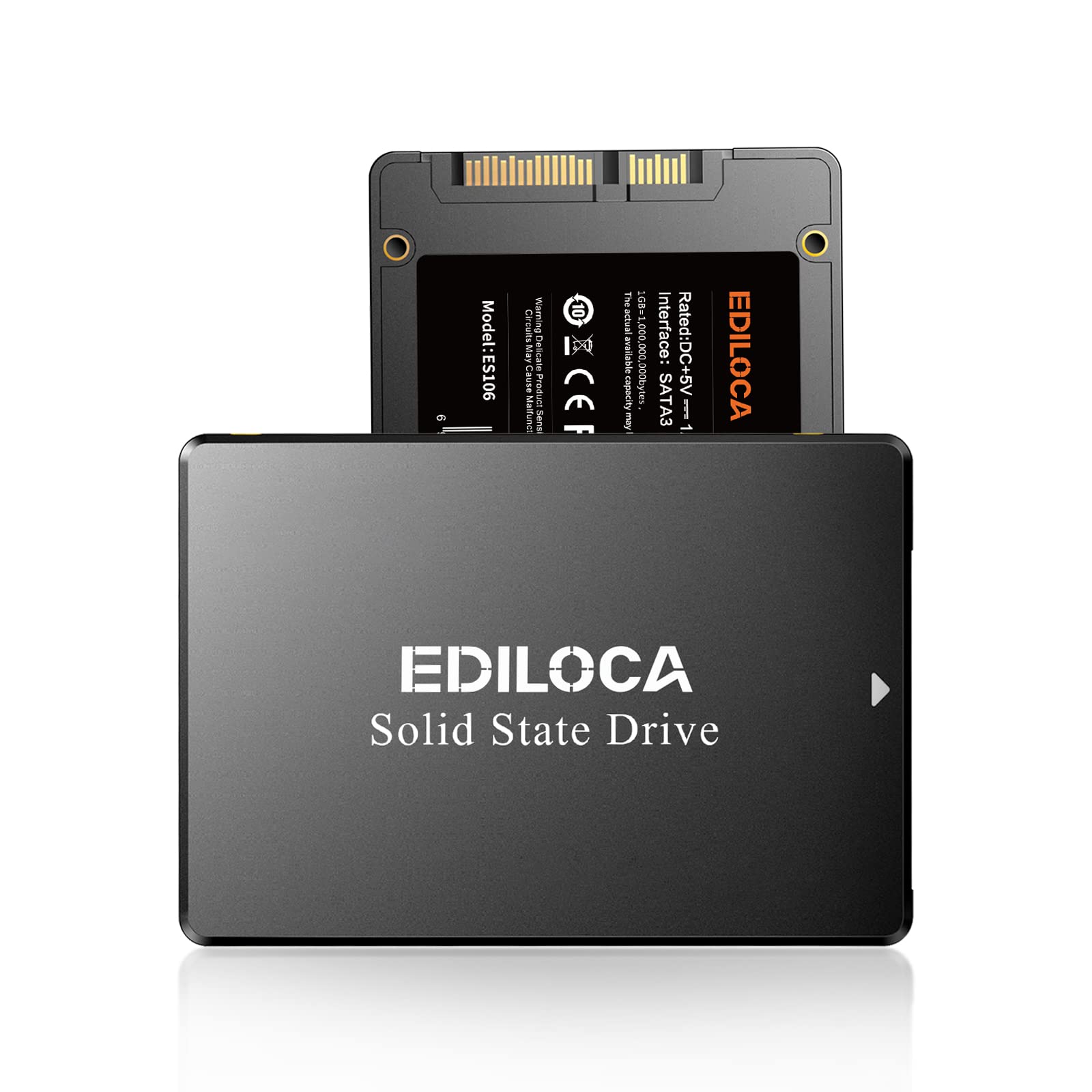 Ediloca ES106 256GB SSD SATA III 2.5" 3D NAND