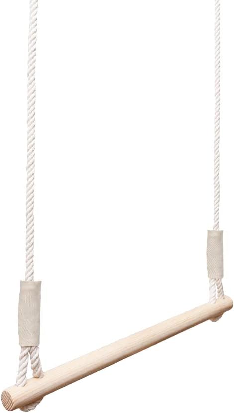 Mamoi® Anelli Ginnastica Artistica e Trapezio in Legno