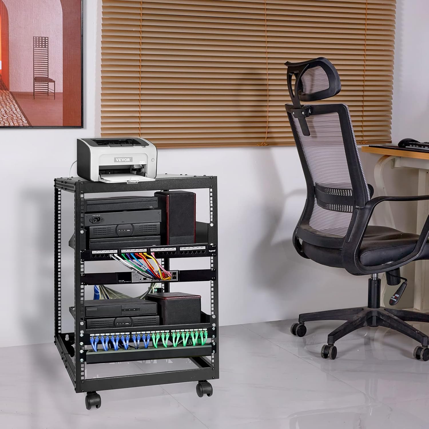 Vevor Server Rack a Telaio Aperto 15U - immagine 8